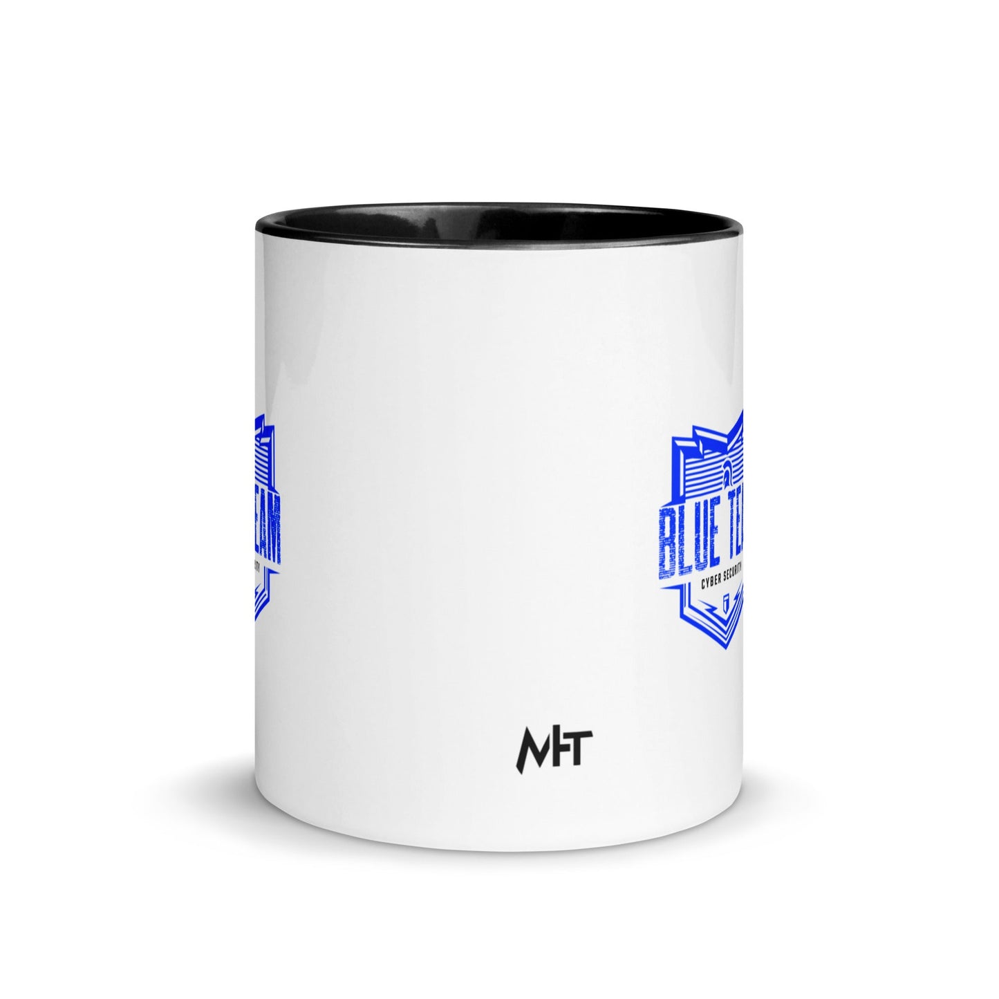 Cyber Security Blue Team V13 - Mug with Color Inside by DarkByteGear