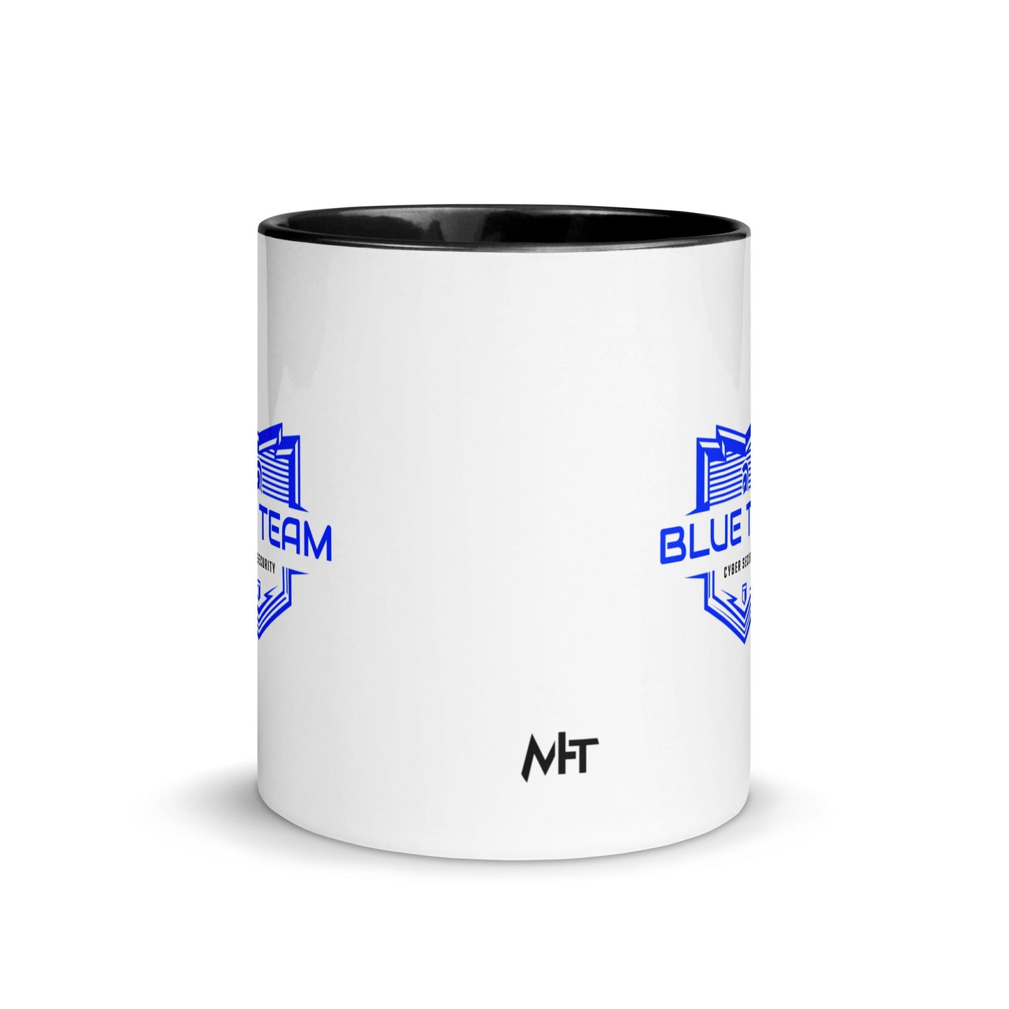 Cyber Security Blue Team V17 - Mug with Color Inside by DarkByteGear