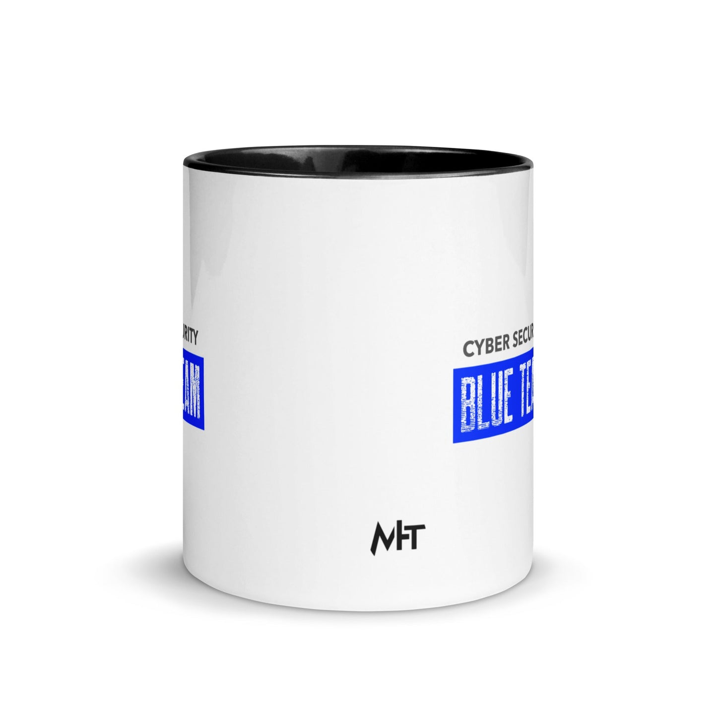 Cyber Security Blue Team V5 - Mug with Color Inside by DarkByteGear