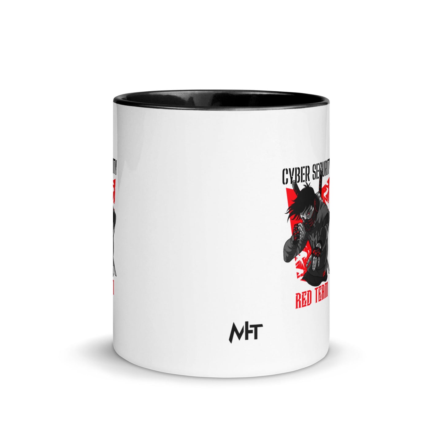 Cyber Security Red Team V3 - Mug with Color Inside by DarkByteGear