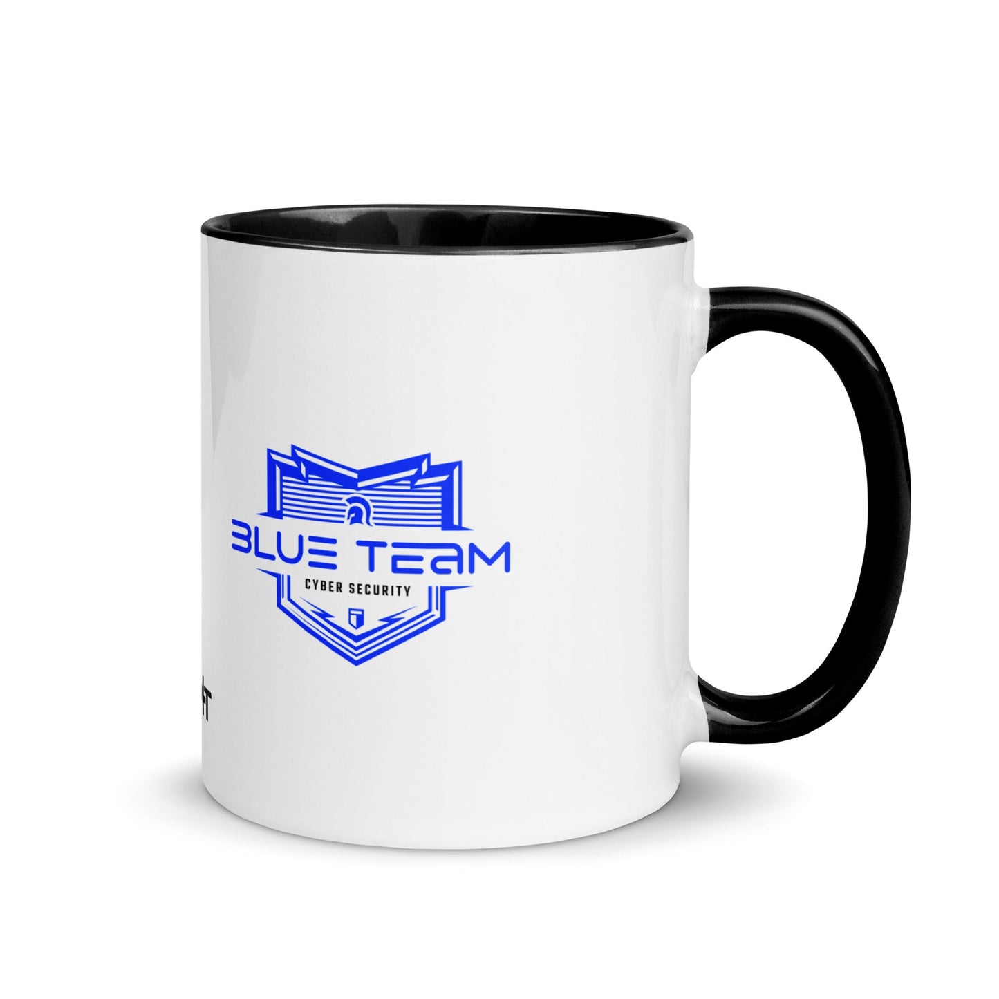 Cyber Security Blue Team V15 - Mug with Color Inside by DarkByteGear