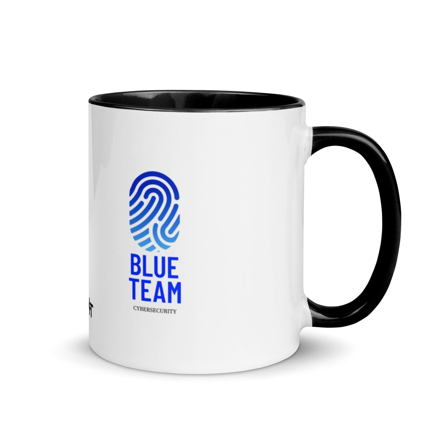 Cyber Security Blue Team V2 - Mug with Color Inside by DarkByteGear