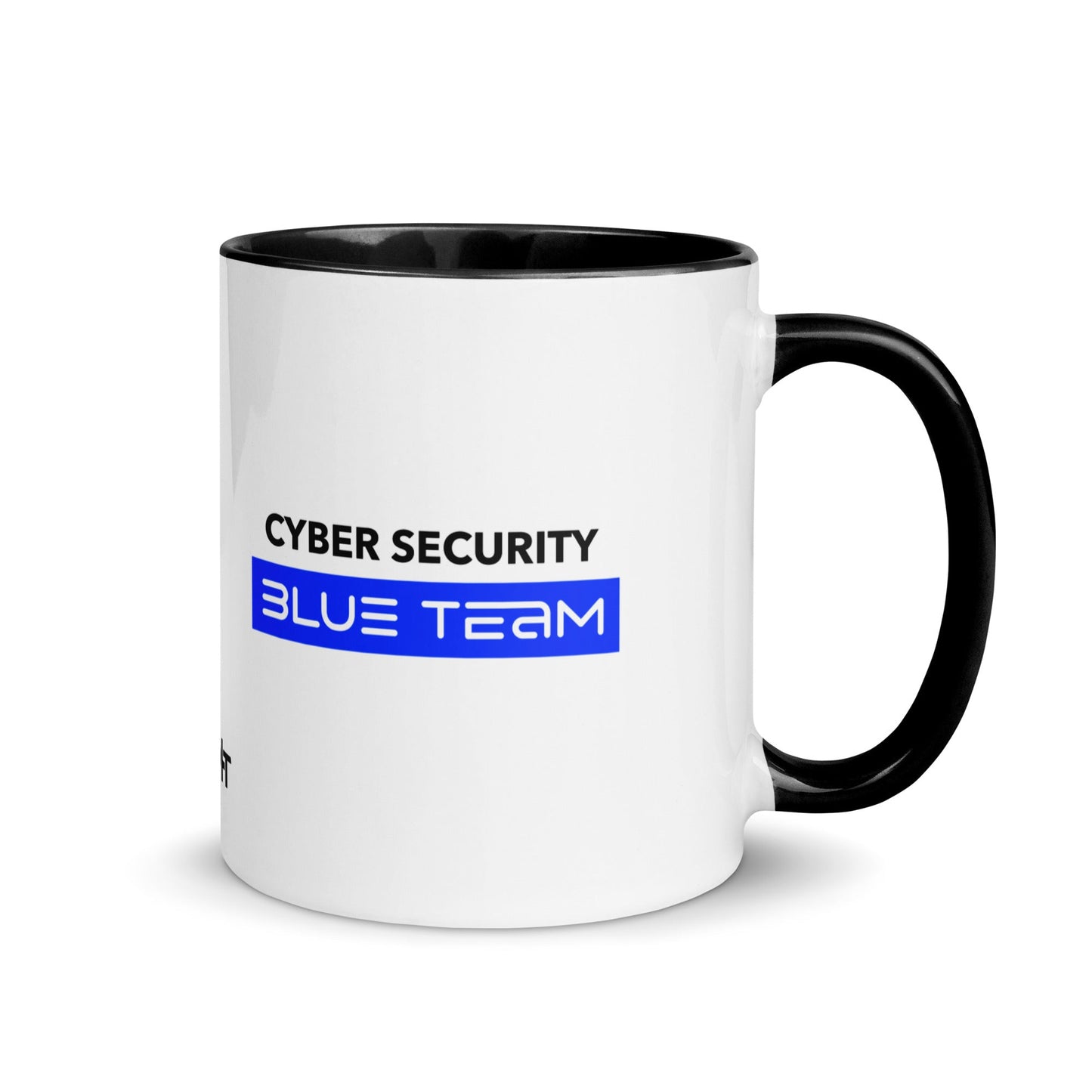 Cyber Security Blue Team V8 - Mug with Color Inside by DarkByteGear