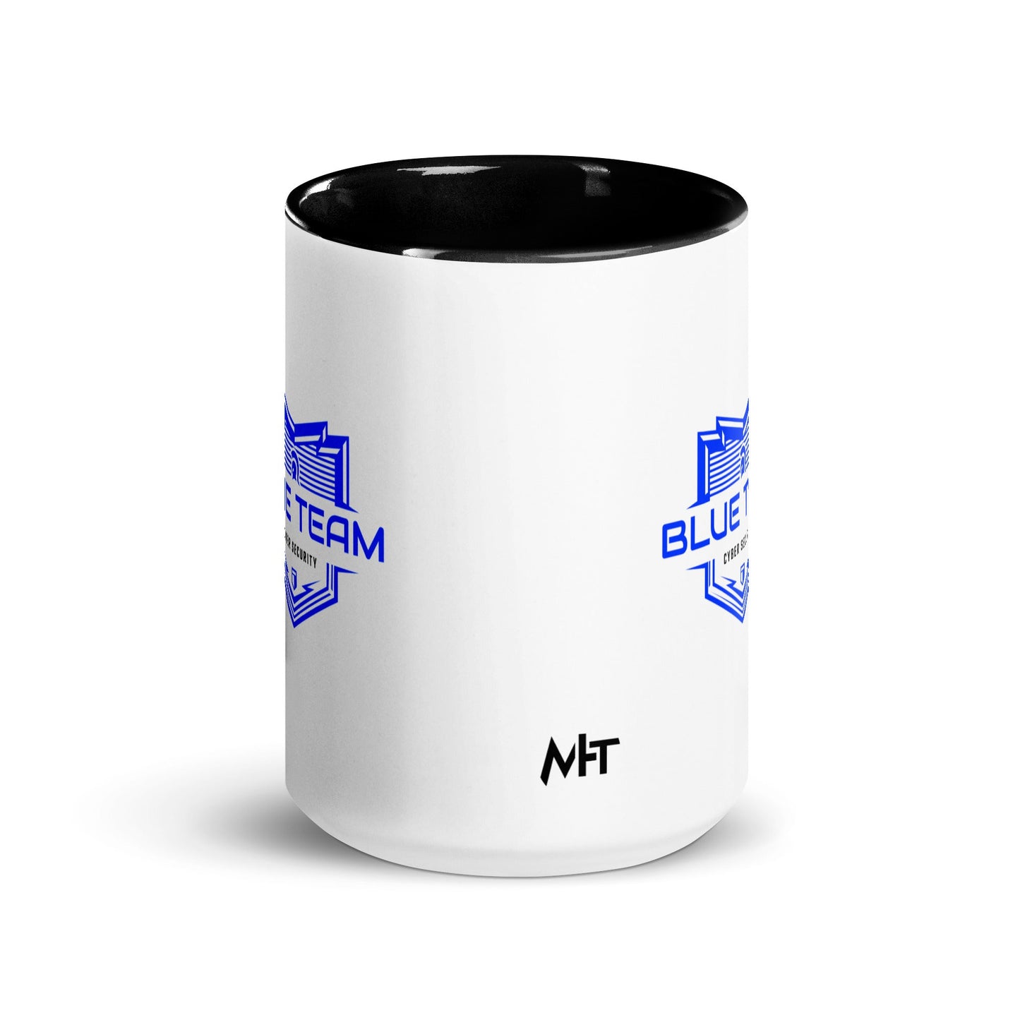 Cyber Security Blue Team V17 - Mug with Color Inside by DarkByteGear