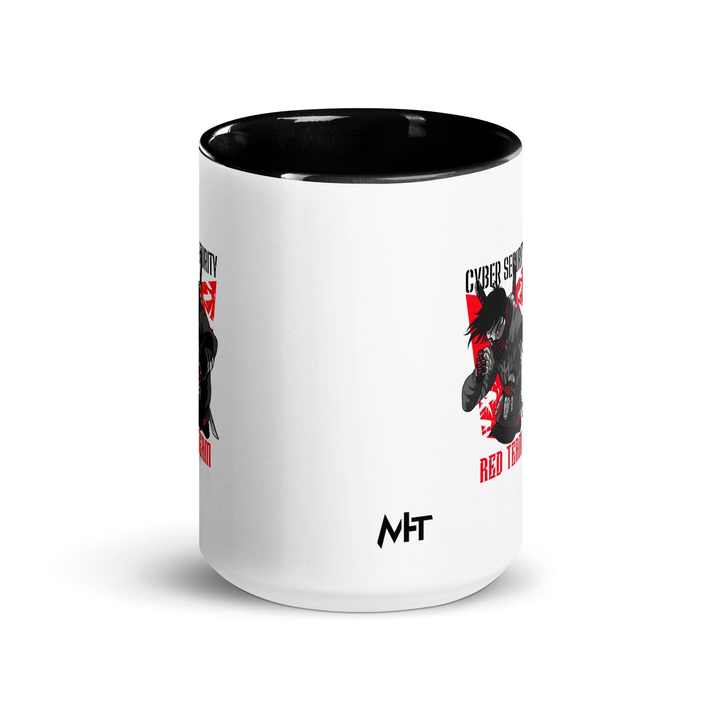 Cyber Security Red Team V3 - Mug with Color Inside by DarkByteGear