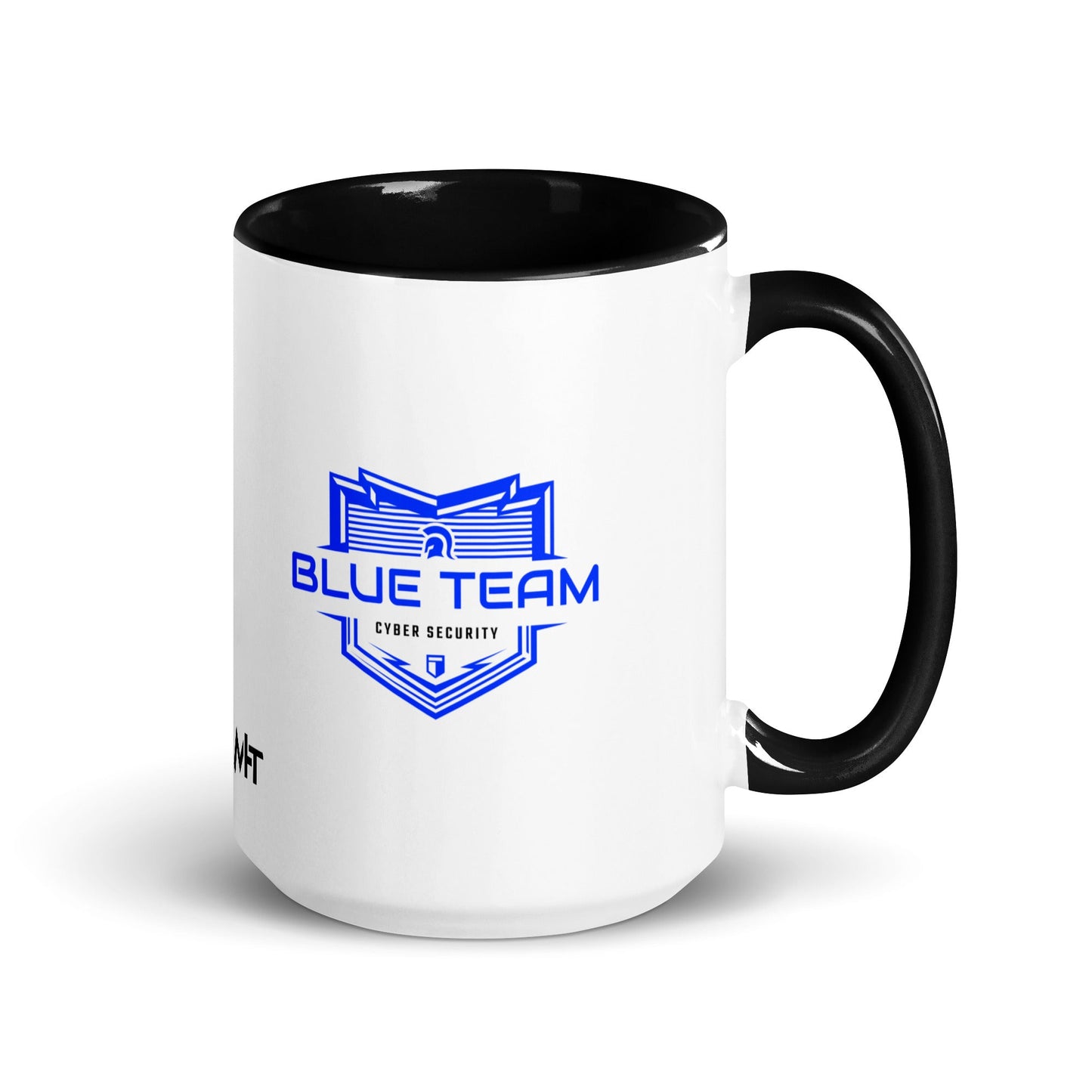 Cyber Security Blue Team V17 - Mug with Color Inside by DarkByteGear