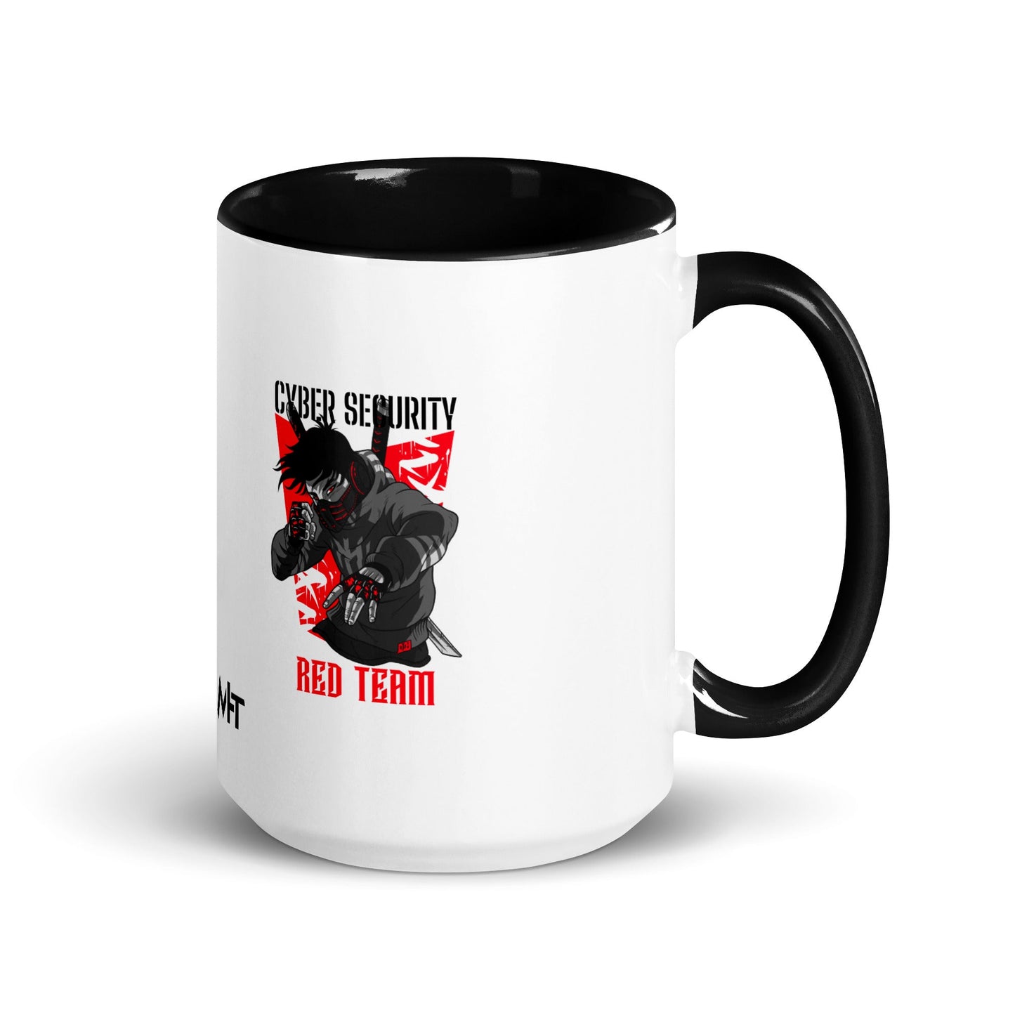 Cyber Security Red Team V3 - Mug with Color Inside by DarkByteGear