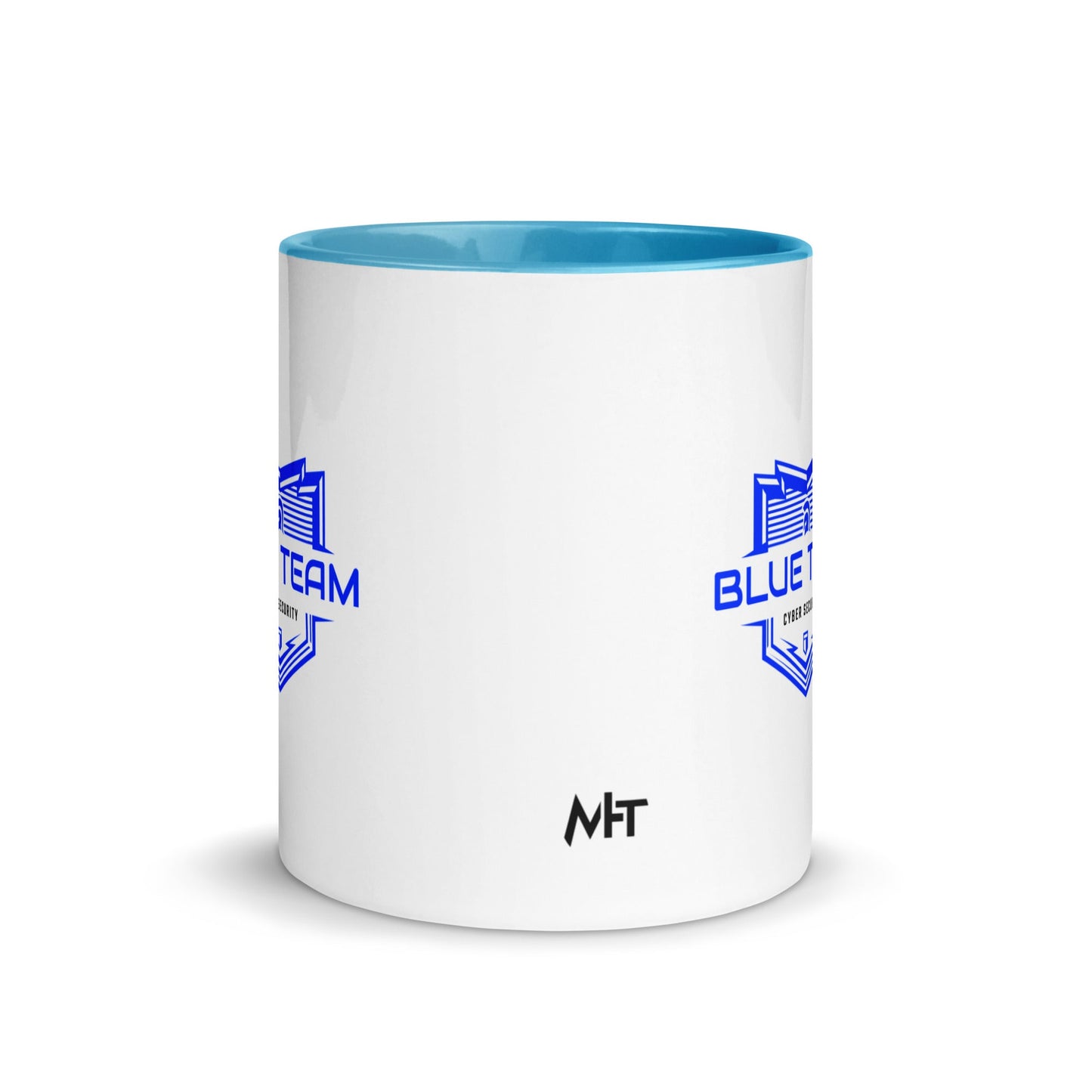 Cyber Security Blue Team V17 - Mug with Color Inside by DarkByteGear