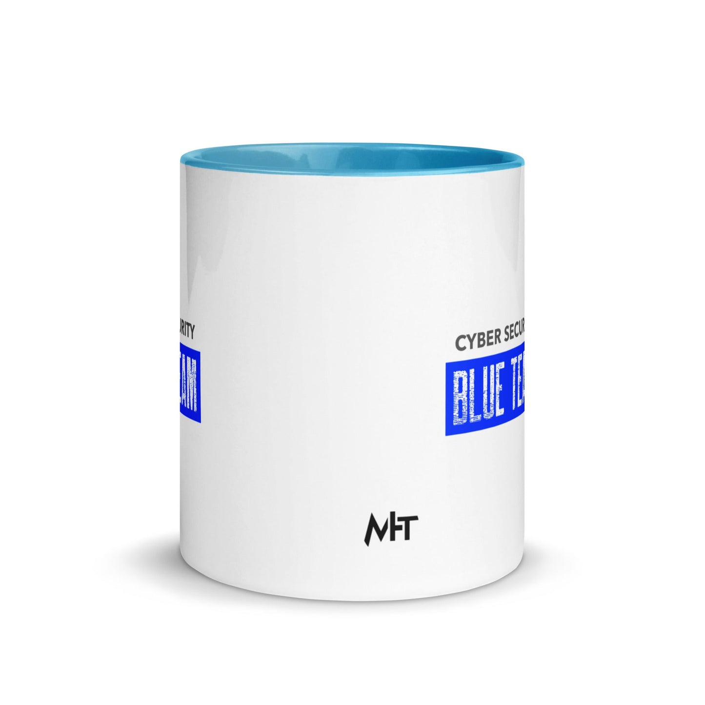 Cyber Security Blue Team V5 - Mug with Color Inside by DarkByteGear