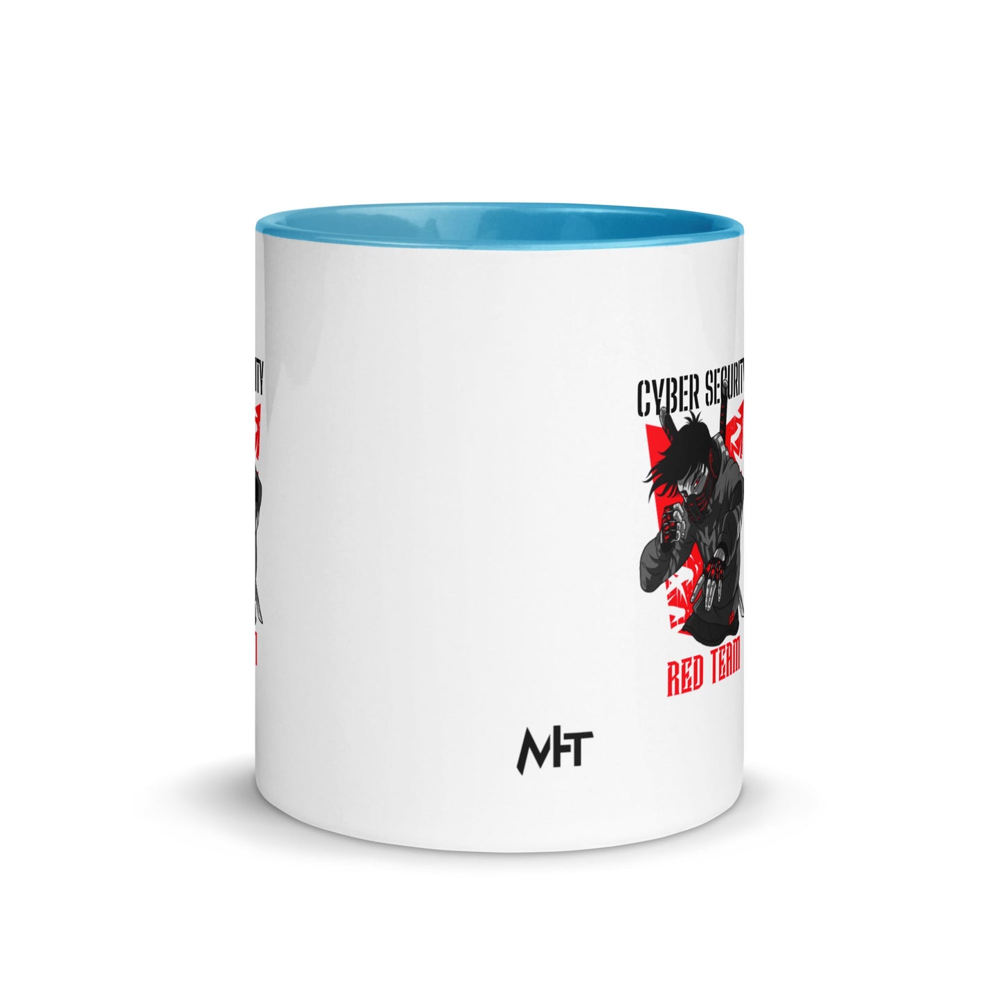 Cyber Security Red Team V3 - Mug with Color Inside by DarkByteGear