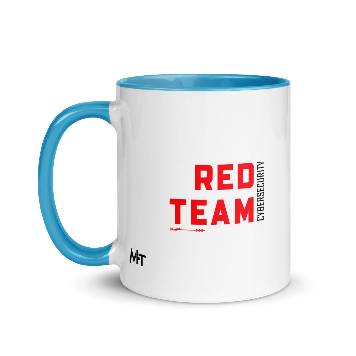 Cyber Security Red Team V8 - Mug with Color Inside by DarkByteGear