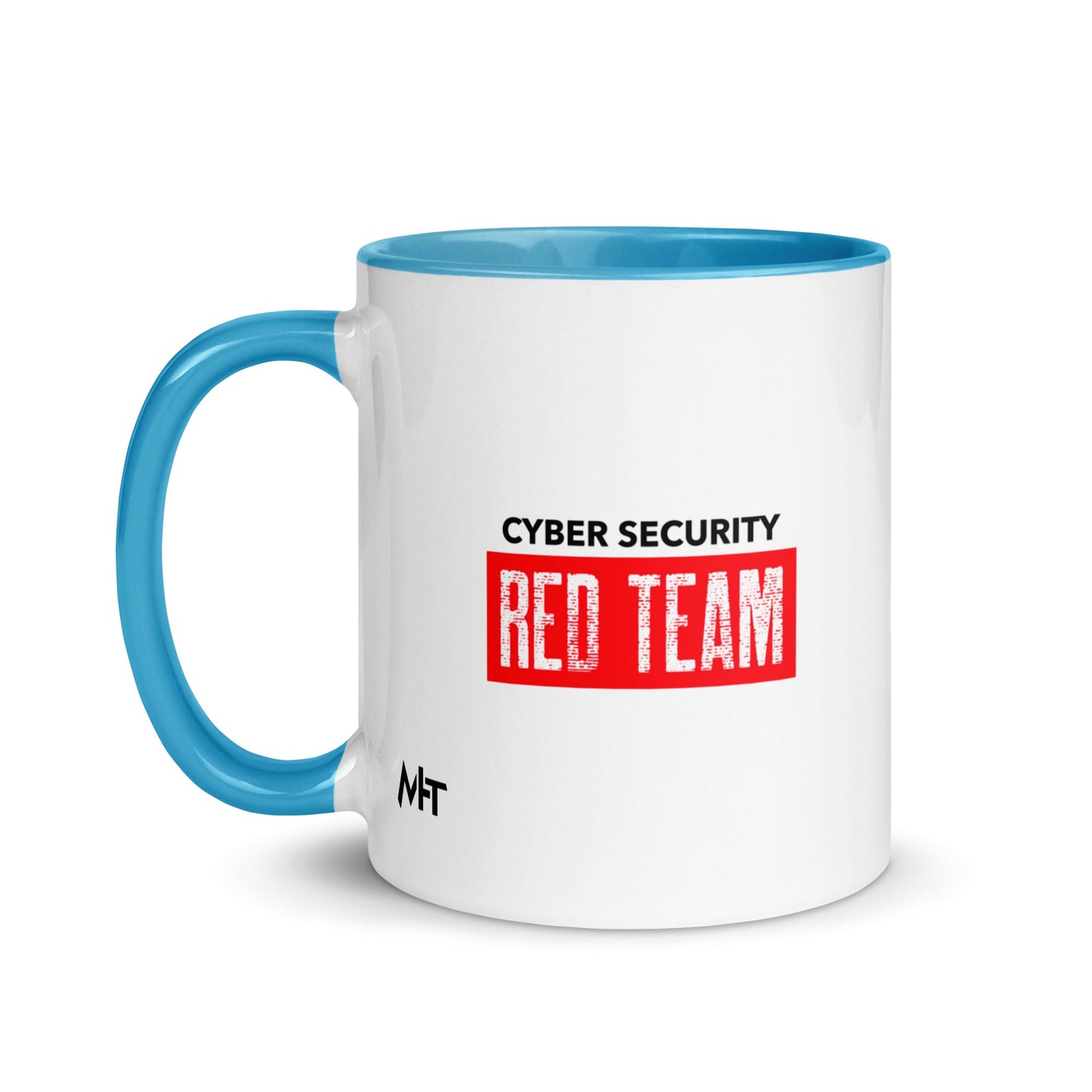Cyber Security Red Team V1 - Mug with Color Inside by DarkByteGear