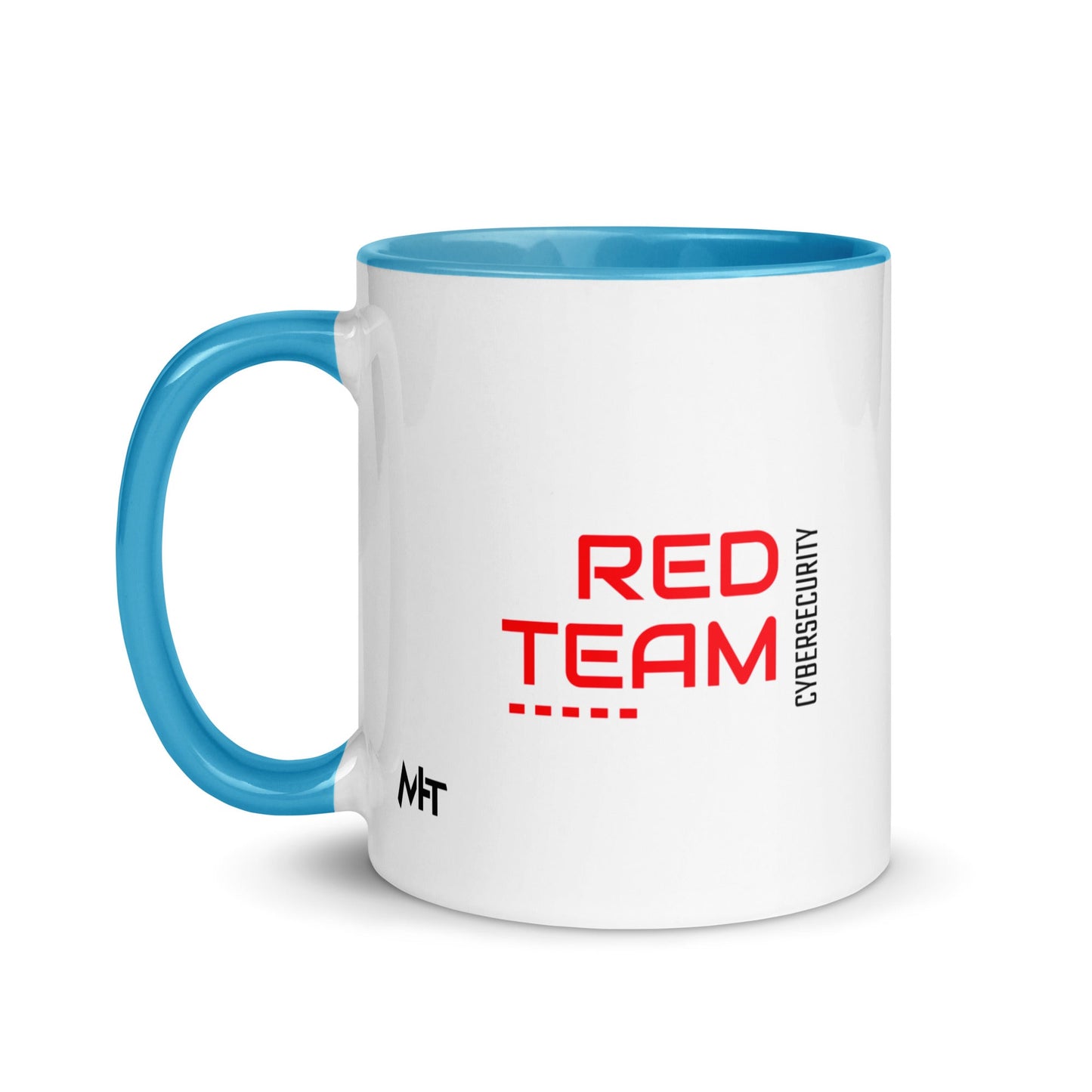 Cyber Security Red Team V14 - Mug with Color Inside by DarkByteGear