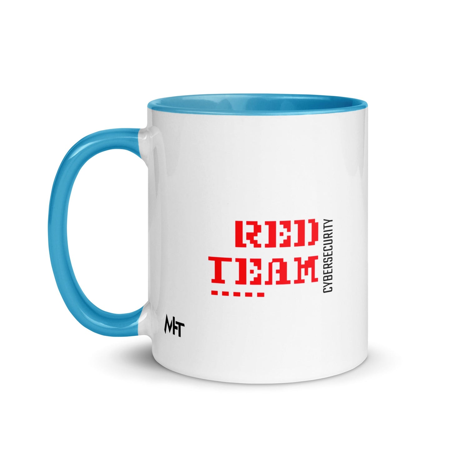 Cyber Security Red Team V15 - Mug with Color Inside by DarkByteGear