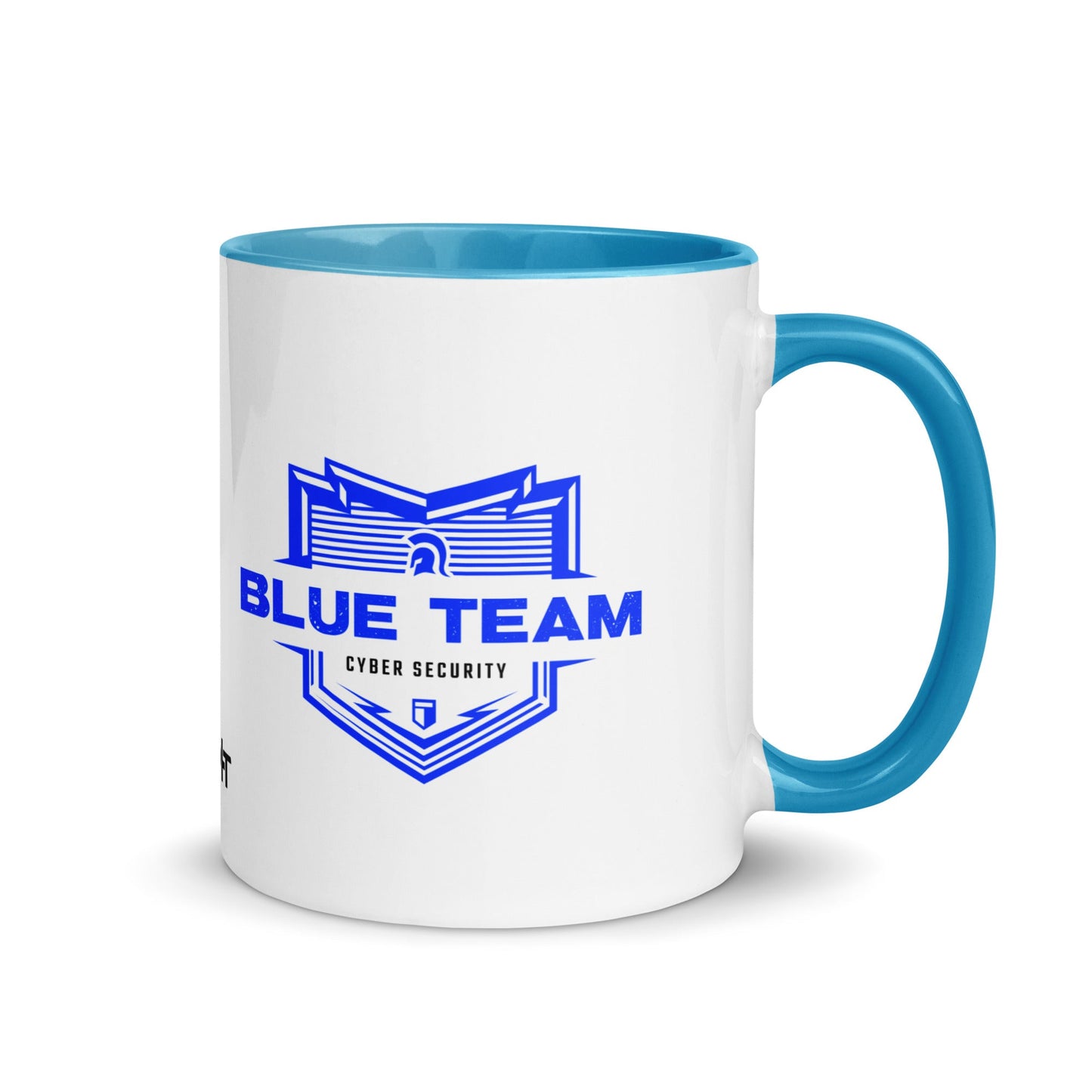 Cyber Security Blue Team V14 - Mug with Color Inside by DarkByteGear