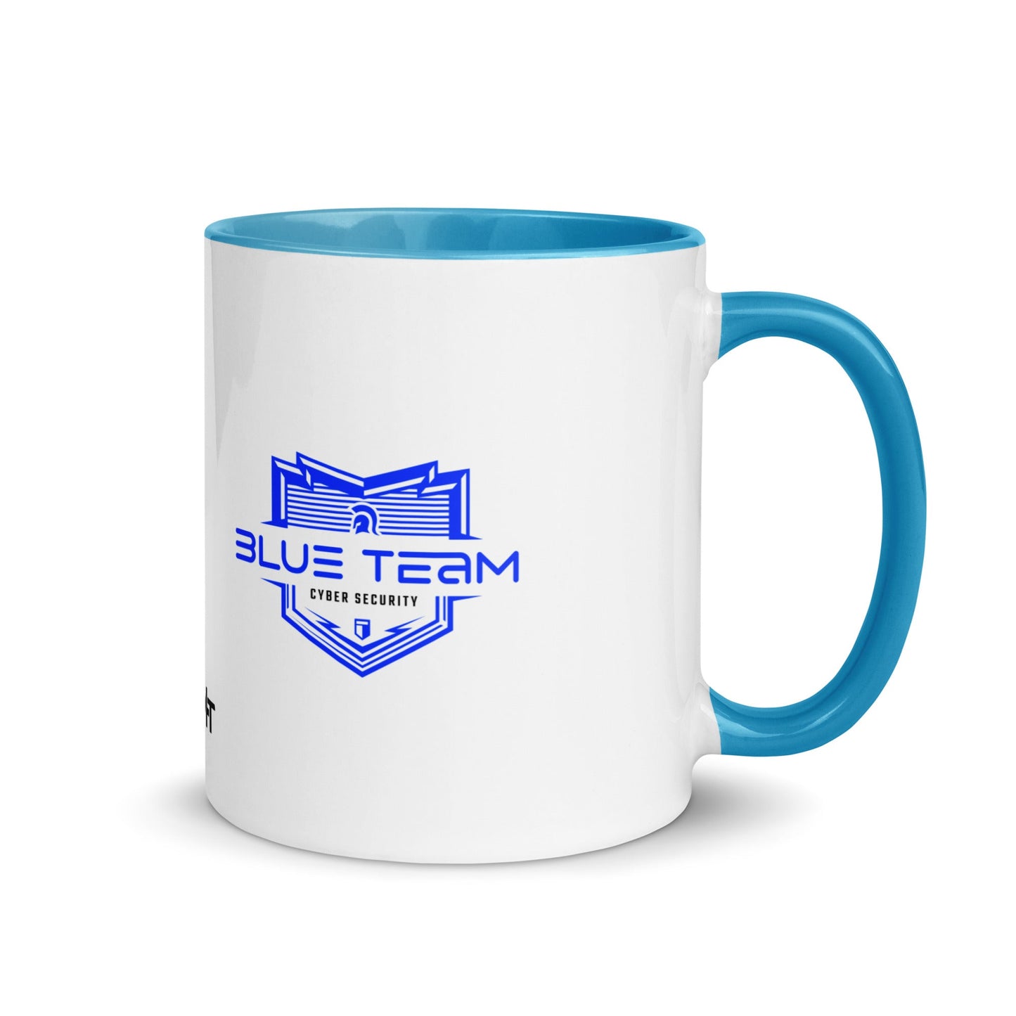 Cyber Security Blue Team V15 - Mug with Color Inside by DarkByteGear