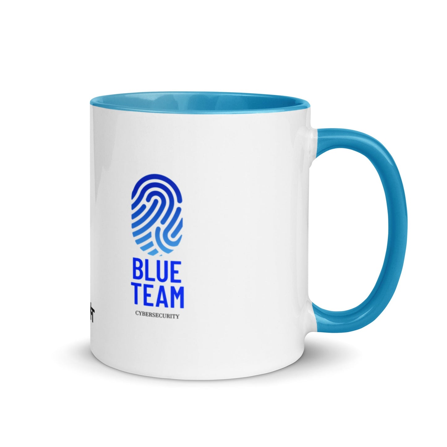 Cyber Security Blue Team V2 - Mug with Color Inside by DarkByteGear