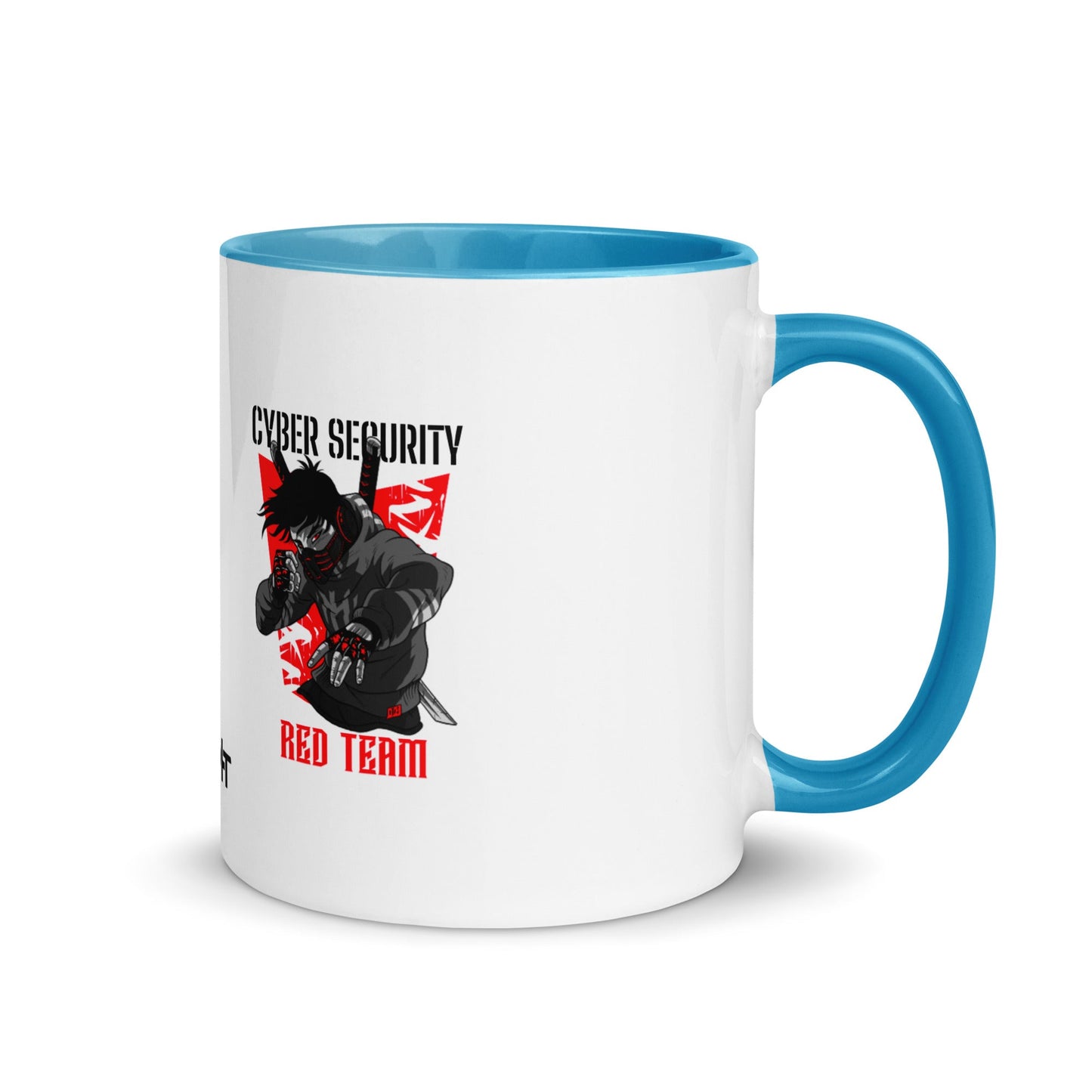 Cyber Security Red Team V3 - Mug with Color Inside by DarkByteGear