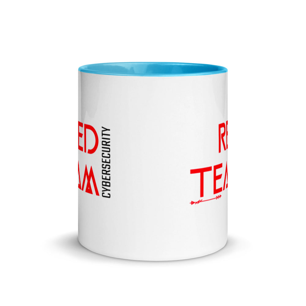 Cyber Security Red Team v4 - Mug with Color Inside by DarkByteGear
