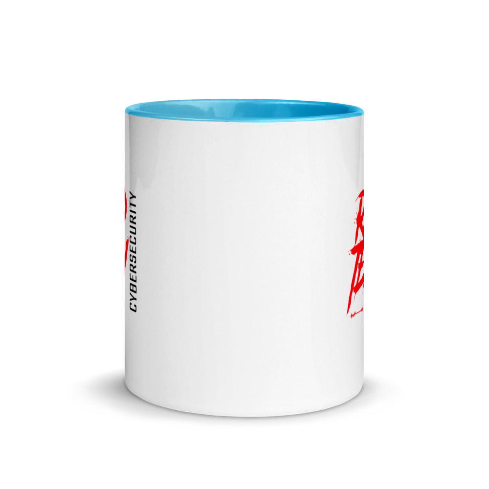 Cyber Security Red Team V10 - Mug with Color Inside by DarkByteGear