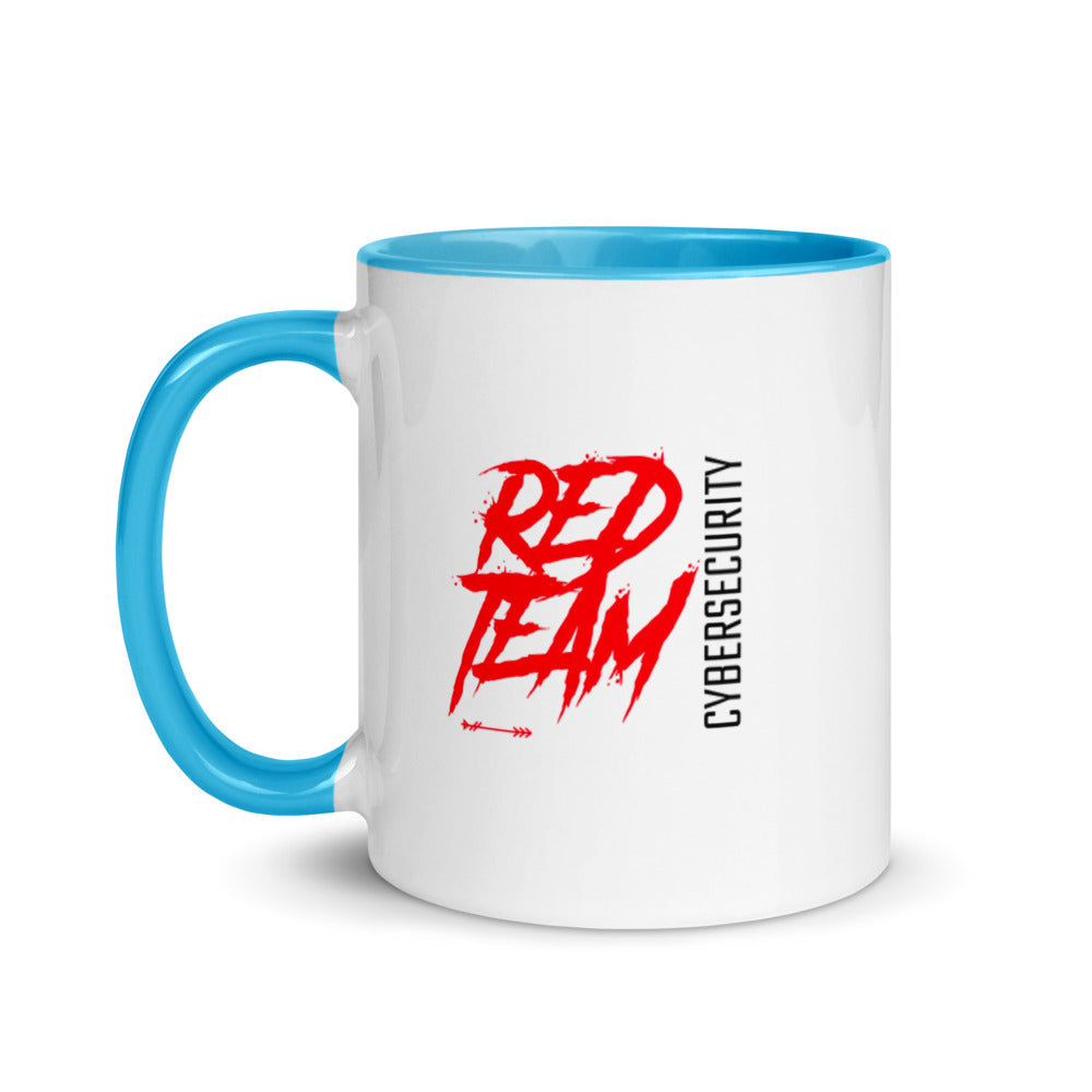 Cyber Security Red Team V10 - Mug with Color Inside by DarkByteGear