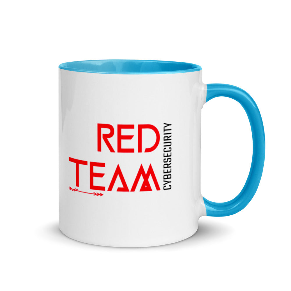 Cyber Security Red Team v4 - Mug with Color Inside by DarkByteGear