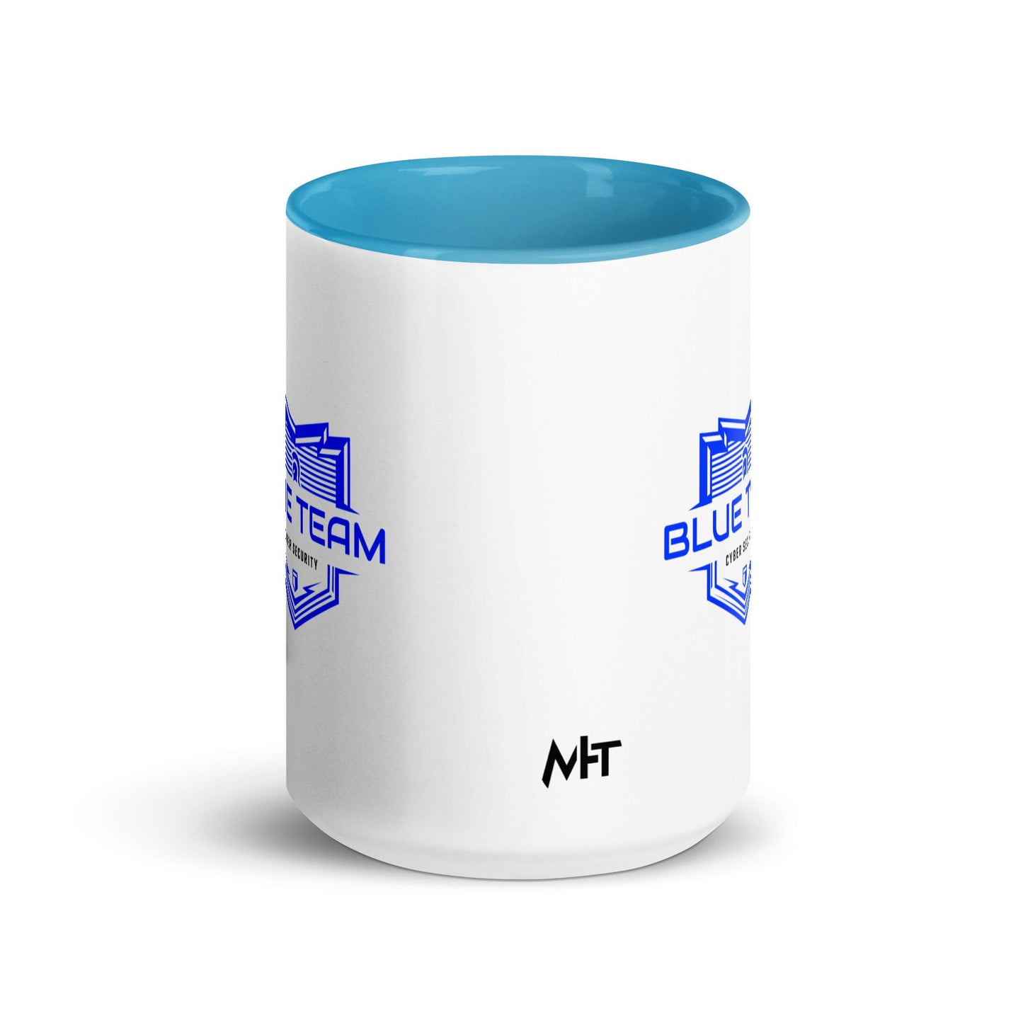 Cyber Security Blue Team V17 - Mug with Color Inside by DarkByteGear