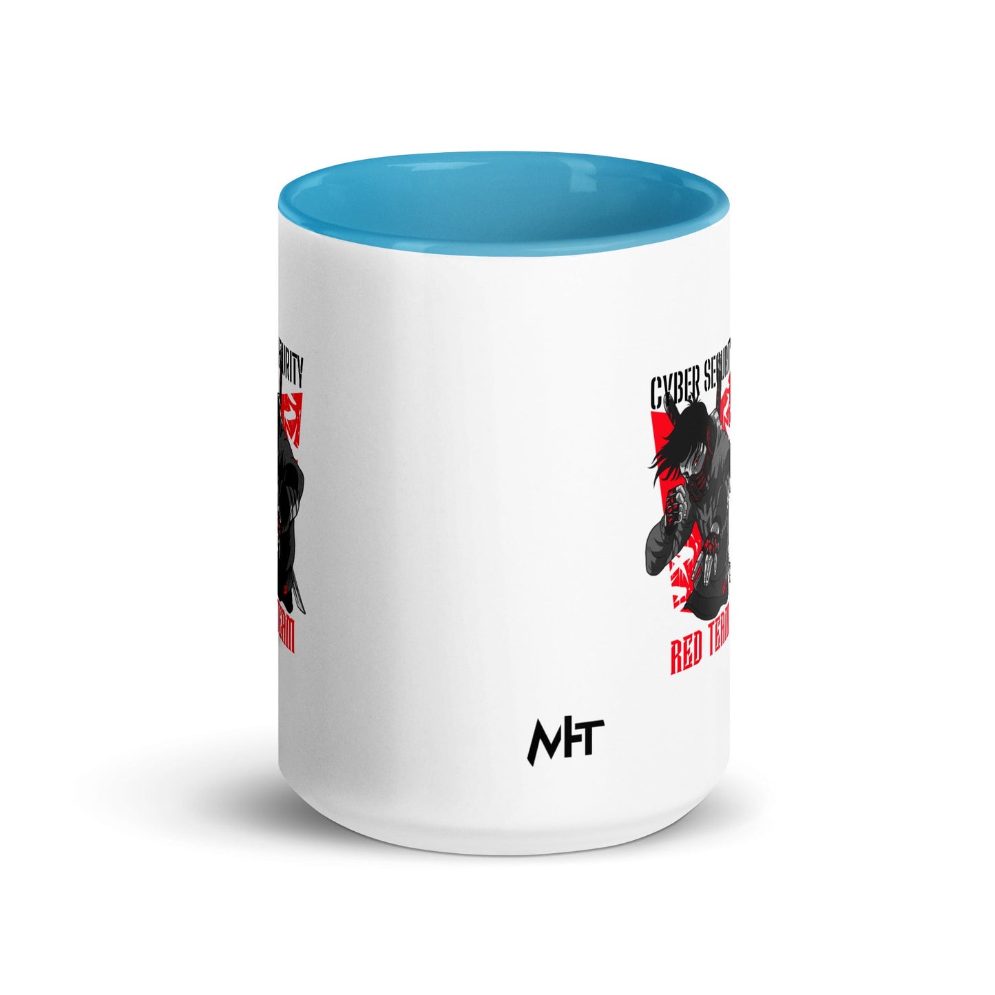 Cyber Security Red Team V3 - Mug with Color Inside by DarkByteGear