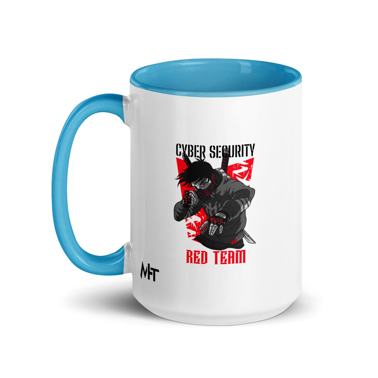 Cyber Security Red Team V3 - Mug with Color Inside by DarkByteGear