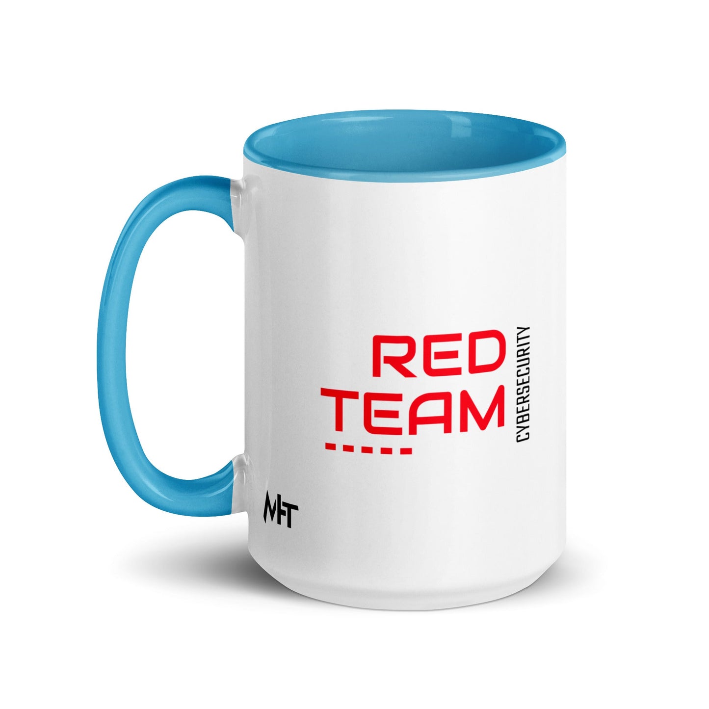 Cyber Security Red Team V14 - Mug with Color Inside by DarkByteGear