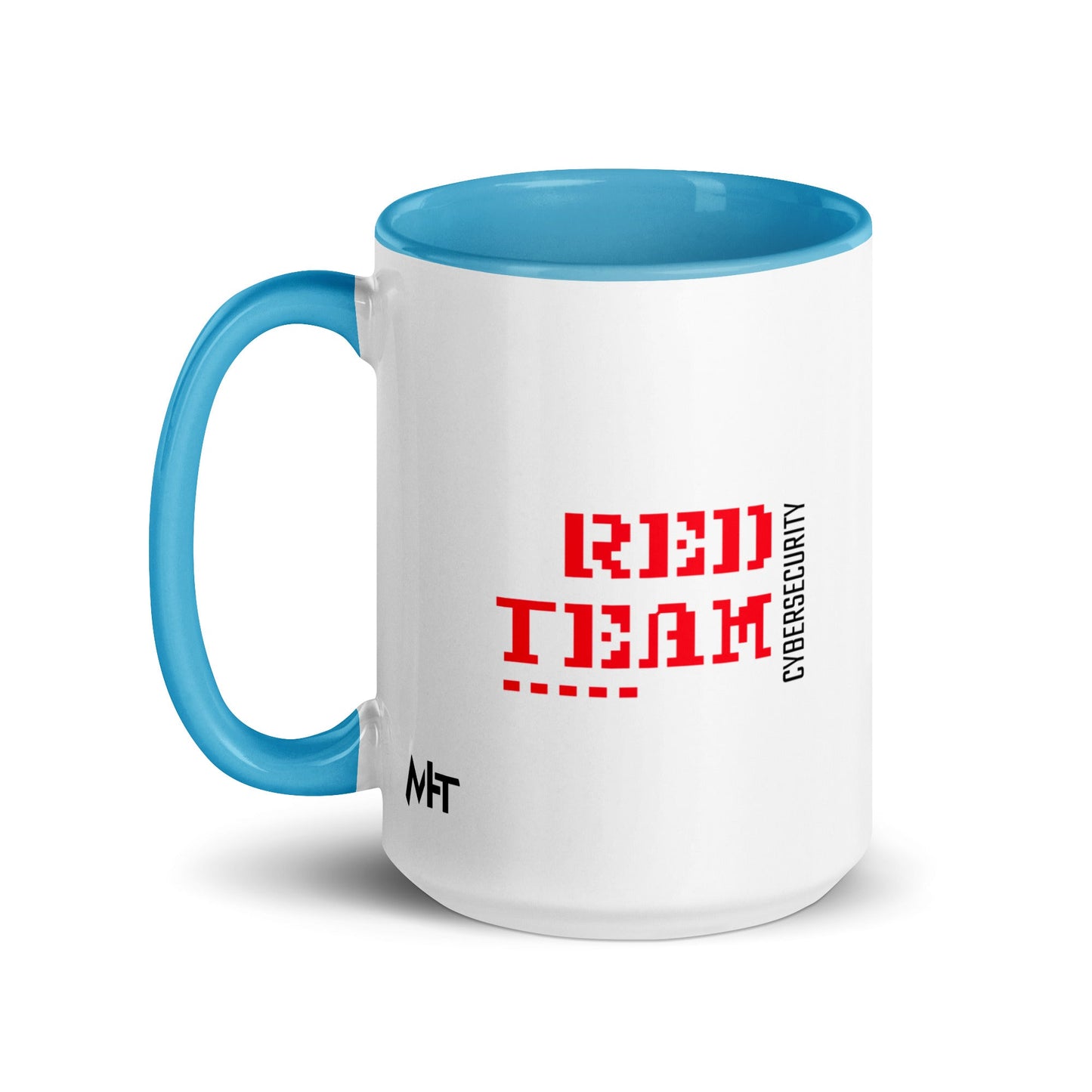 Cyber Security Red Team V15 - Mug with Color Inside by DarkByteGear