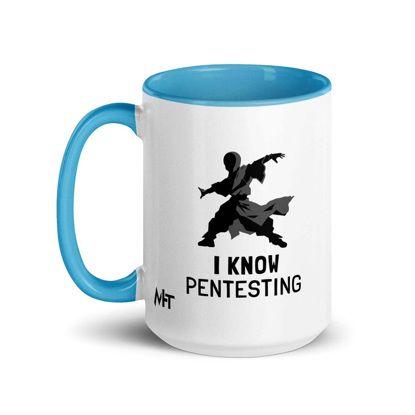 I Know Pentesting - Mug with Color Inside by DarkByteGear