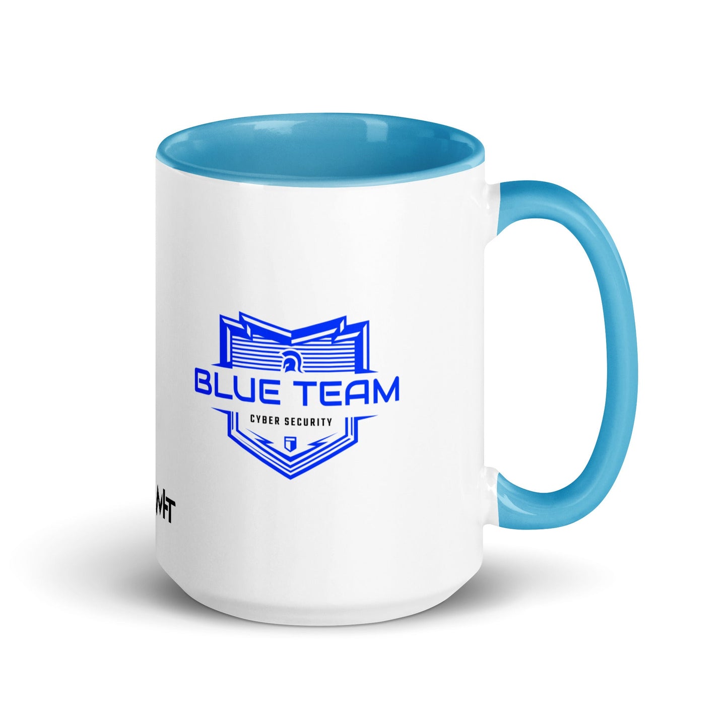 Cyber Security Blue Team V17 - Mug with Color Inside by DarkByteGear