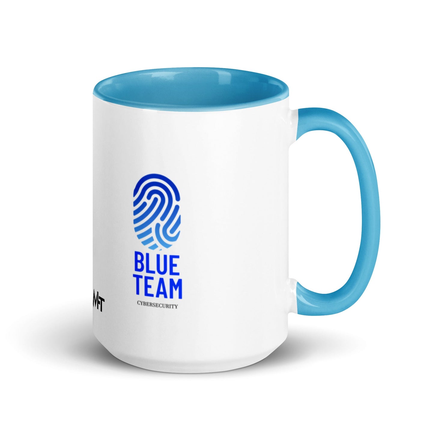 Cyber Security Blue Team V2 - Mug with Color Inside by DarkByteGear