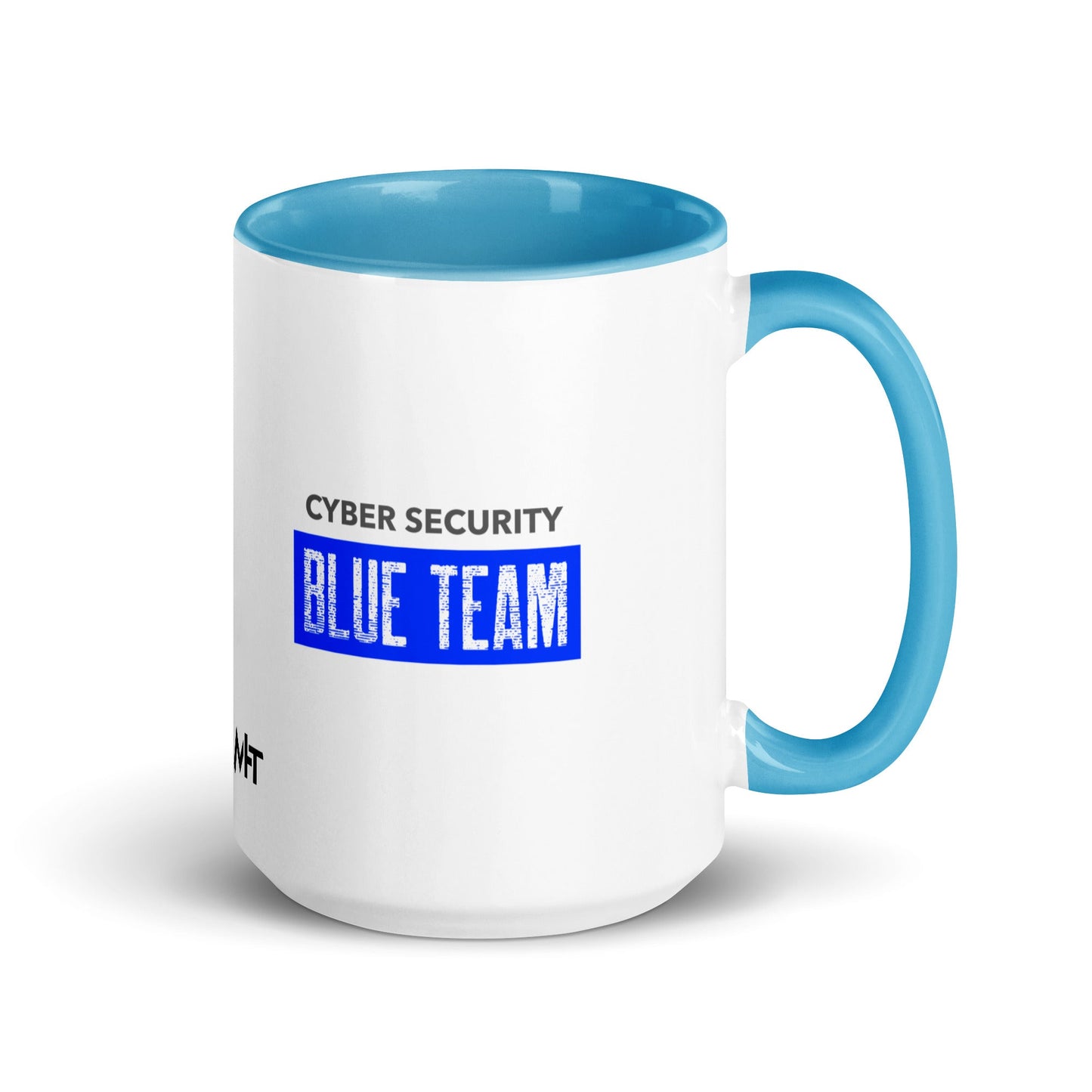 Cyber Security Blue Team V5 - Mug with Color Inside by DarkByteGear