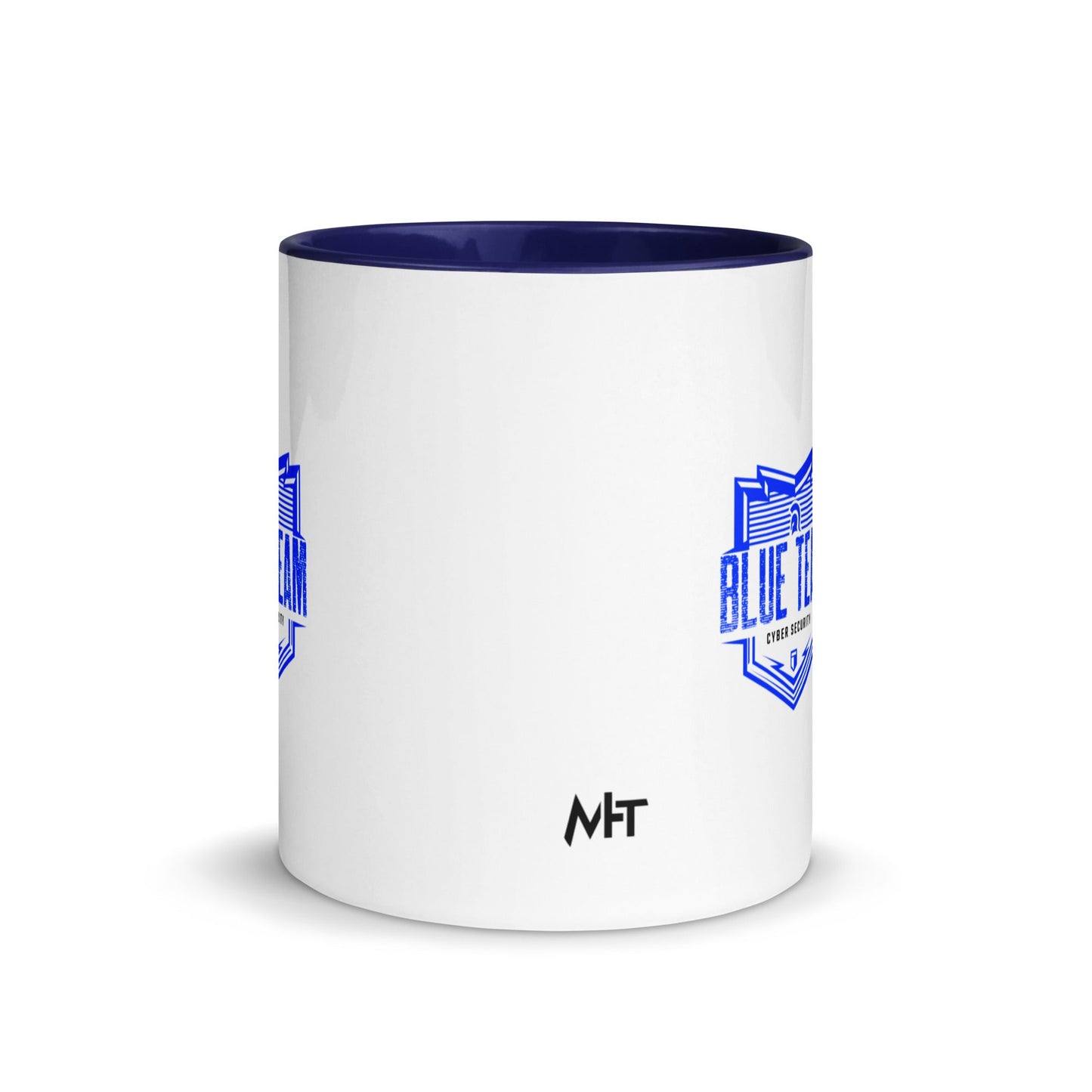 Cyber Security Blue Team V13 - Mug with Color Inside by DarkByteGear