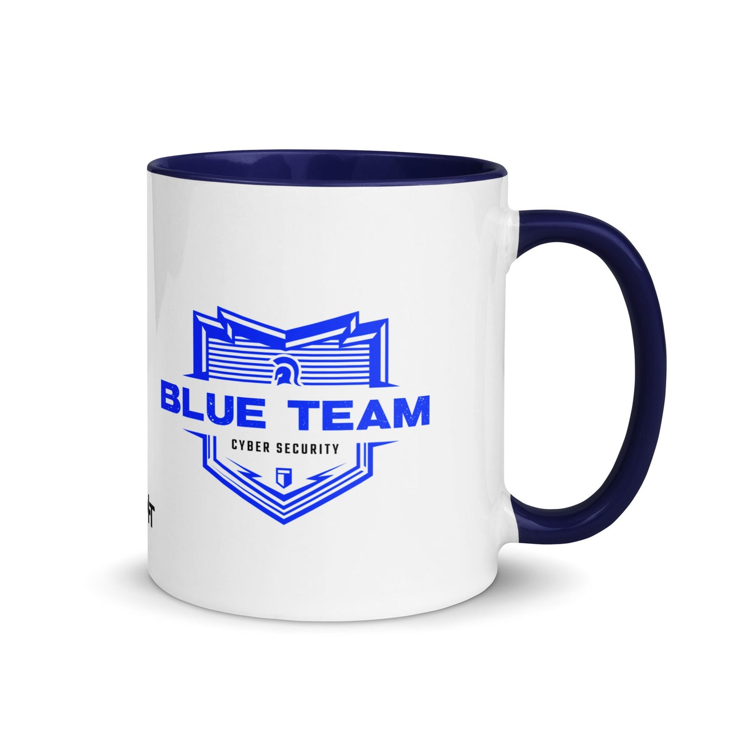 Cyber Security Blue Team V14 - Mug with Color Inside by DarkByteGear