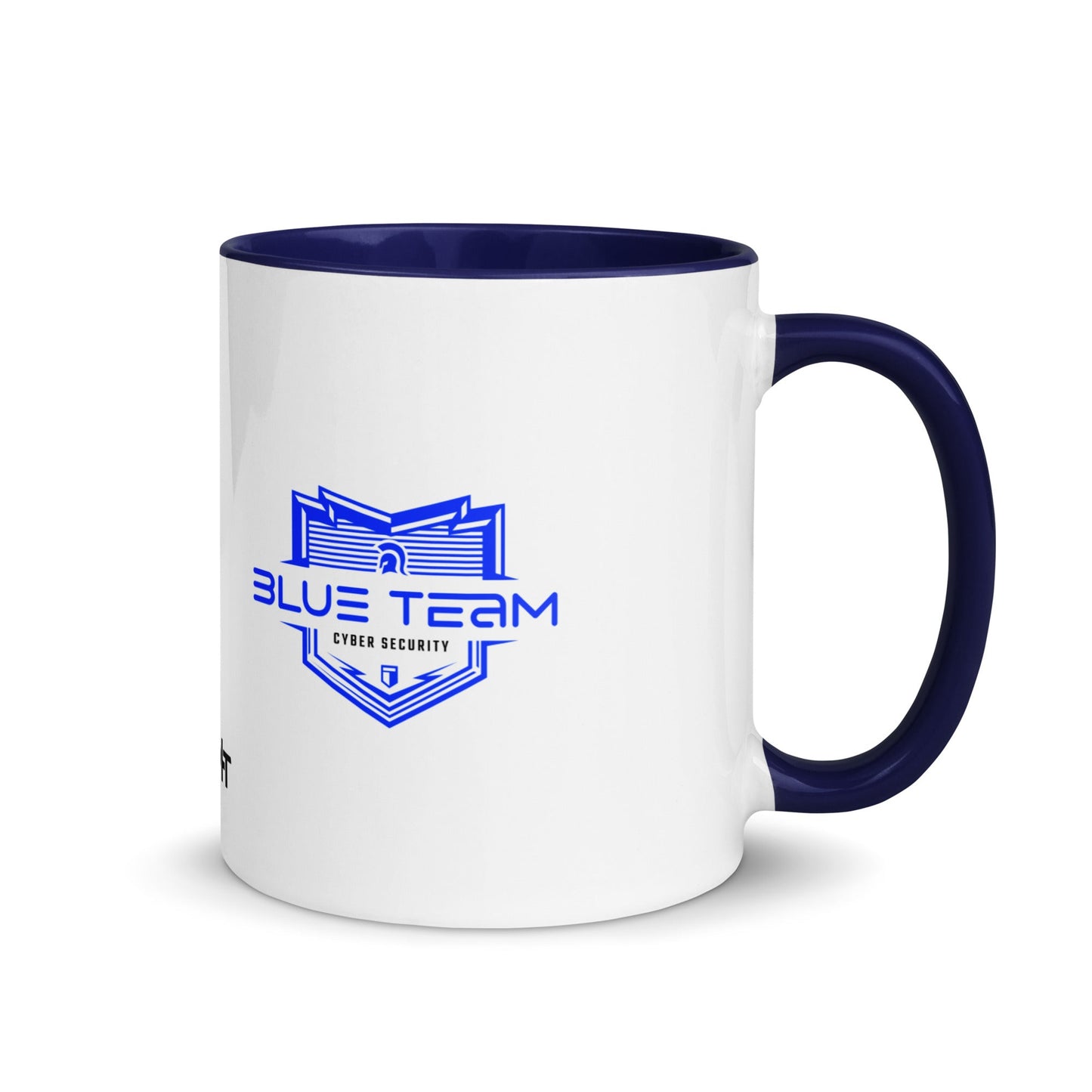 Cyber Security Blue Team V15 - Mug with Color Inside by DarkByteGear