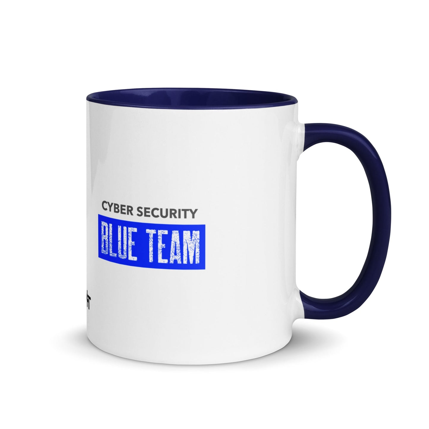 Cyber Security Blue Team V5 - Mug with Color Inside by DarkByteGear