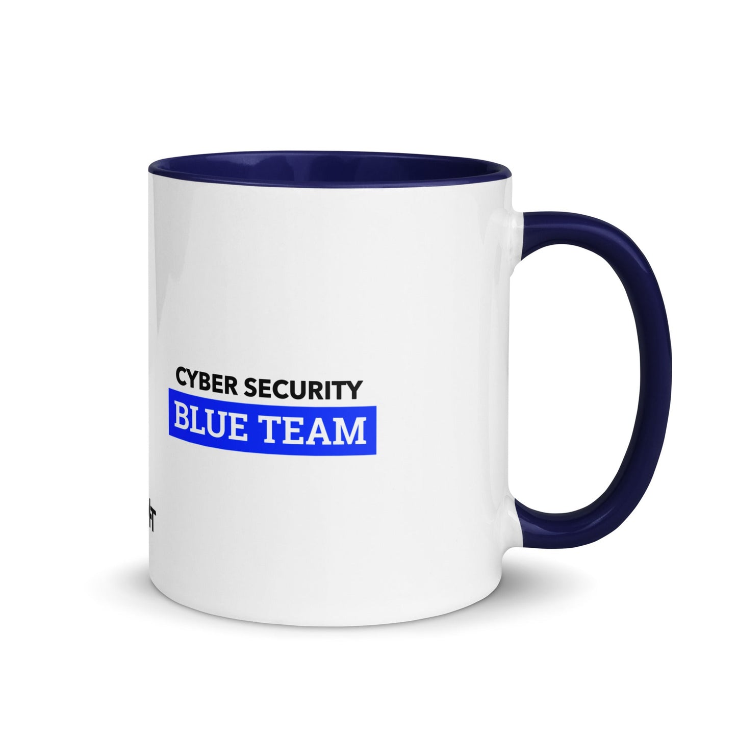 Cyber Security Blue Team V6 - Mug with Color Inside by DarkByteGear
