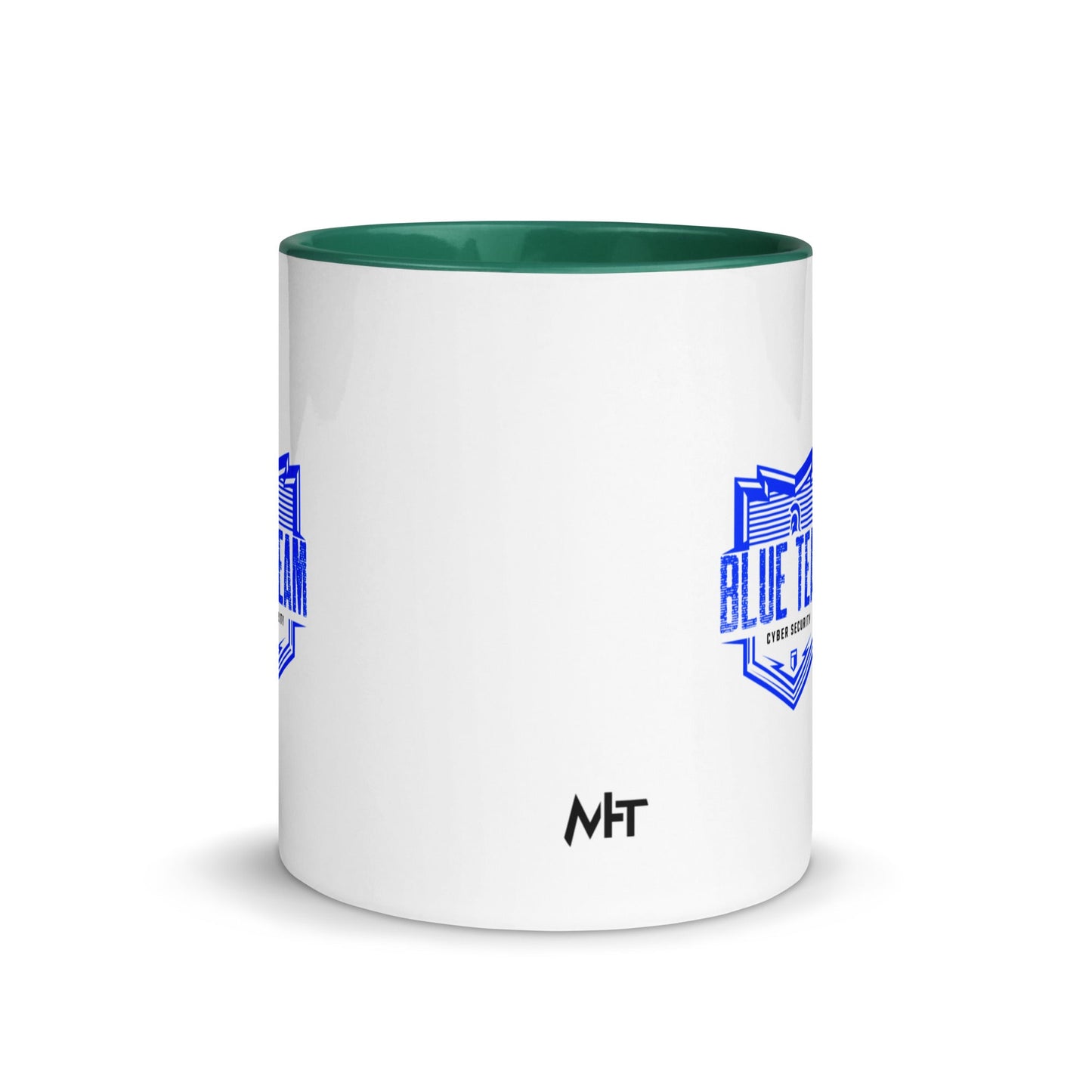 Cyber Security Blue Team V13 - Mug with Color Inside by DarkByteGear