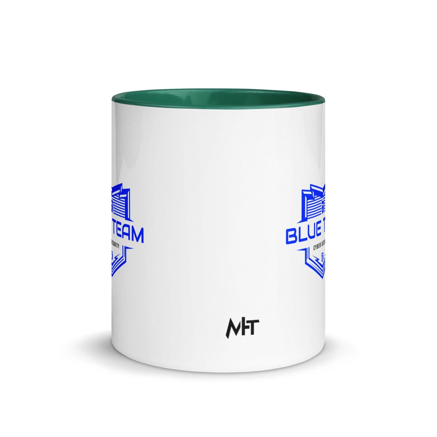 Cyber Security Blue Team V17 - Mug with Color Inside by DarkByteGear