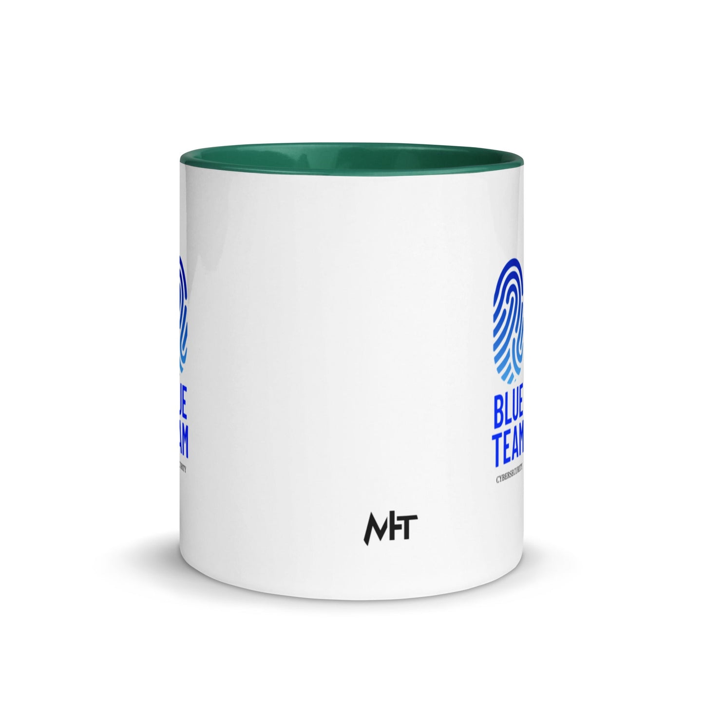 Cyber Security Blue Team V2 - Mug with Color Inside by DarkByteGear