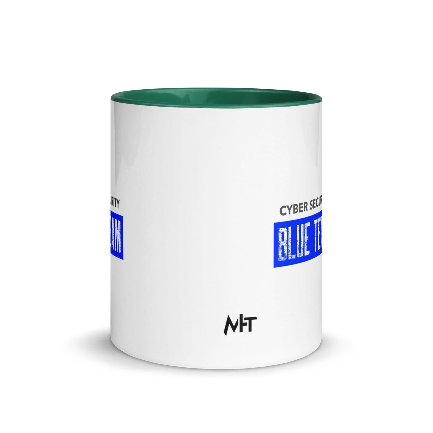 Cyber Security Blue Team V5 - Mug with Color Inside by DarkByteGear