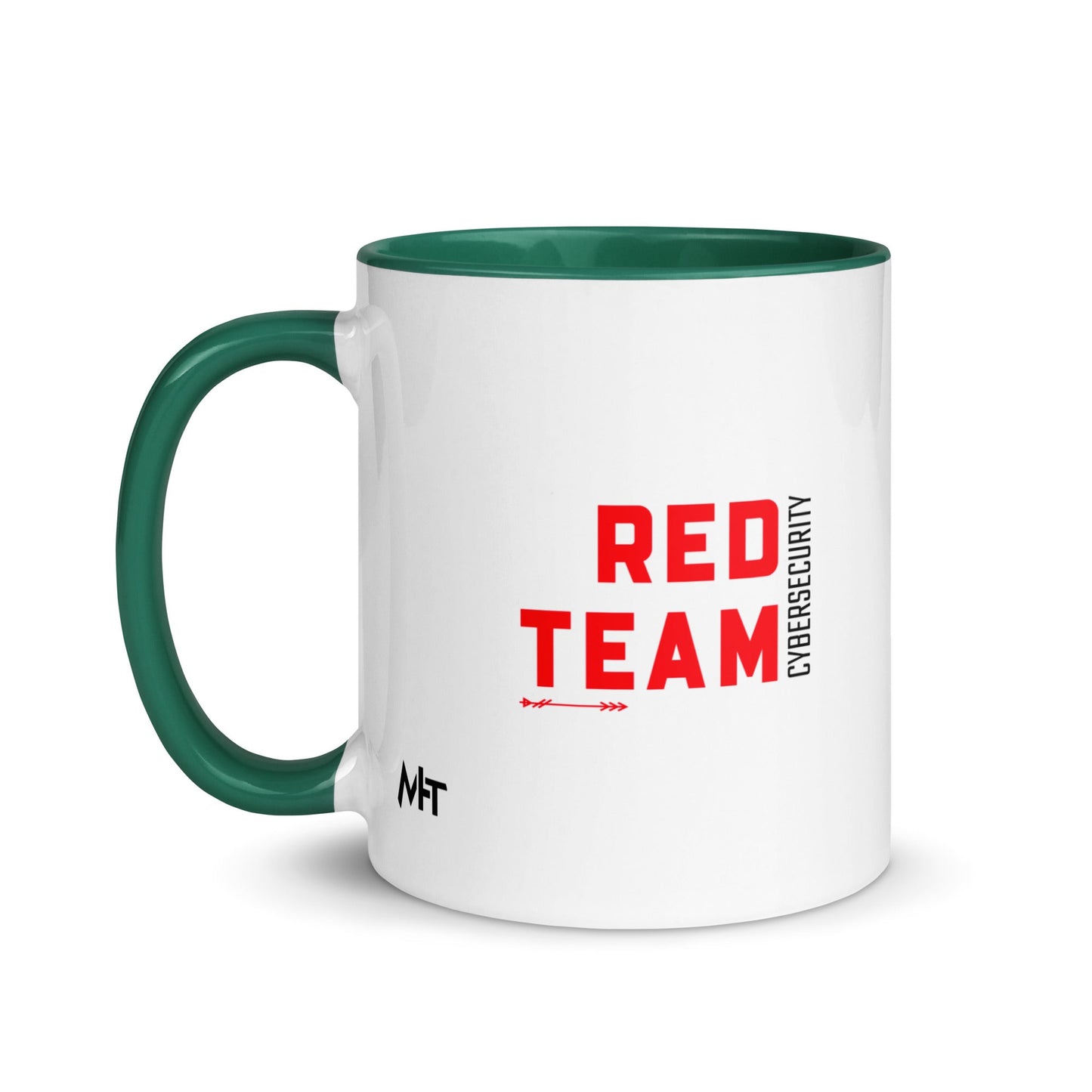 Cyber Security Red Team V8 - Mug with Color Inside by DarkByteGear