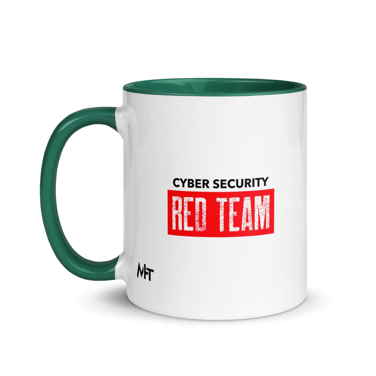 Cyber Security Red Team V1 - Mug with Color Inside by DarkByteGear