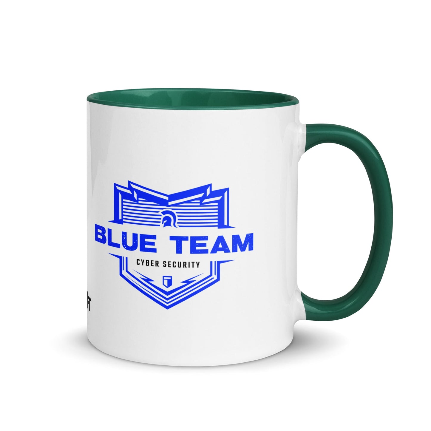 Cyber Security Blue Team V14 - Mug with Color Inside by DarkByteGear