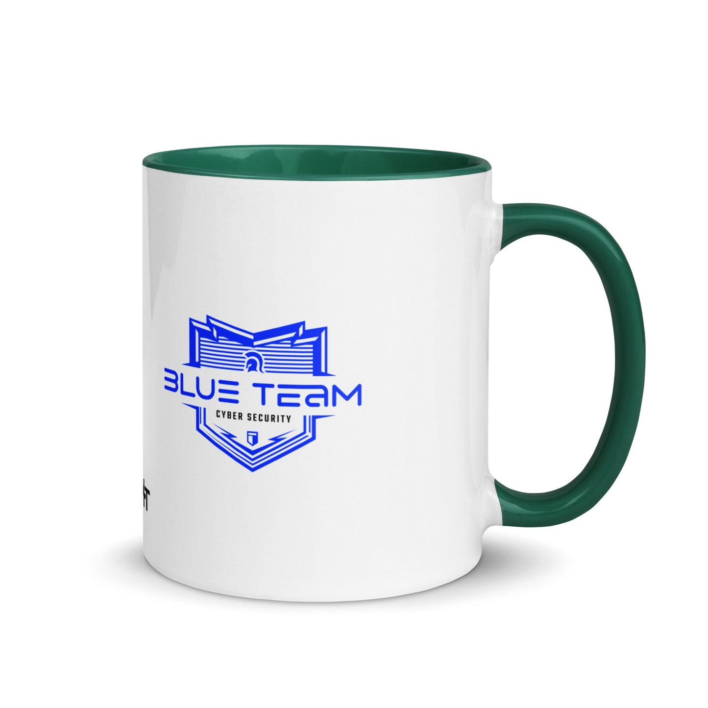 Cyber Security Blue Team V15 - Mug with Color Inside by DarkByteGear