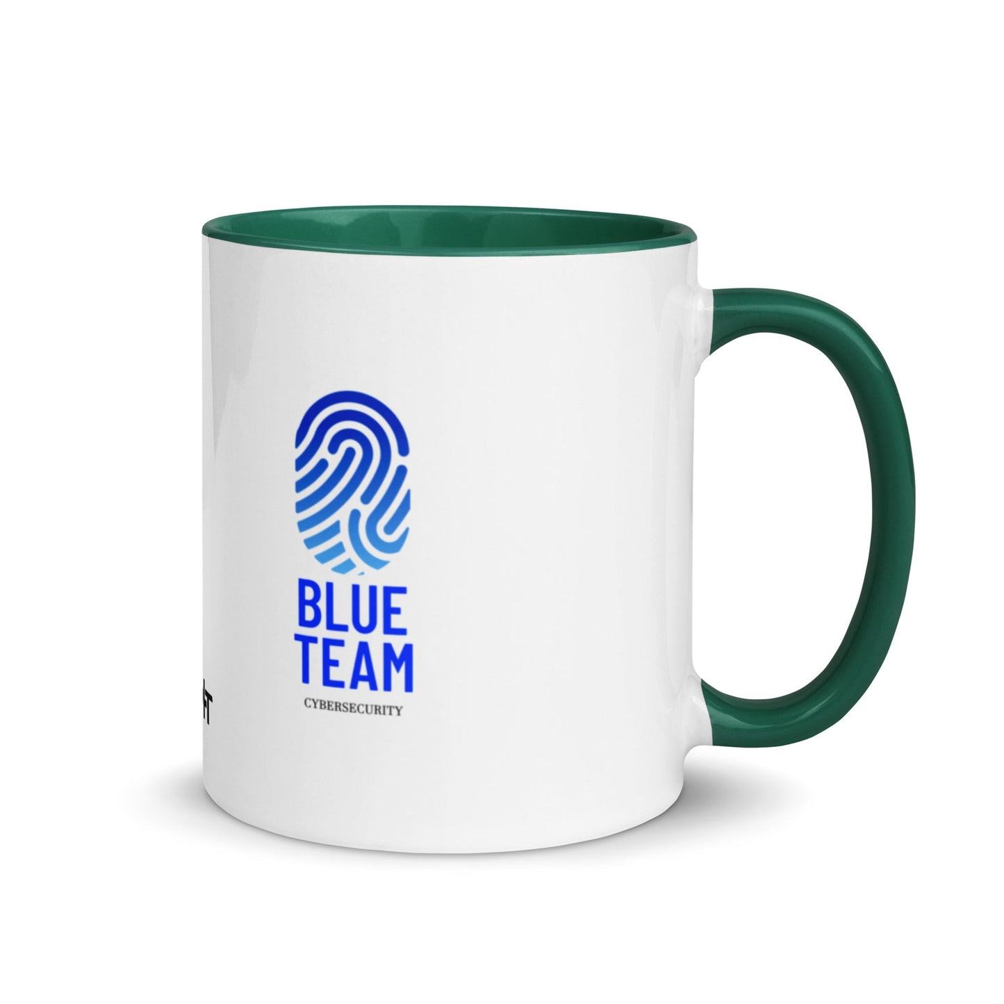 Cyber Security Blue Team V2 - Mug with Color Inside by DarkByteGear