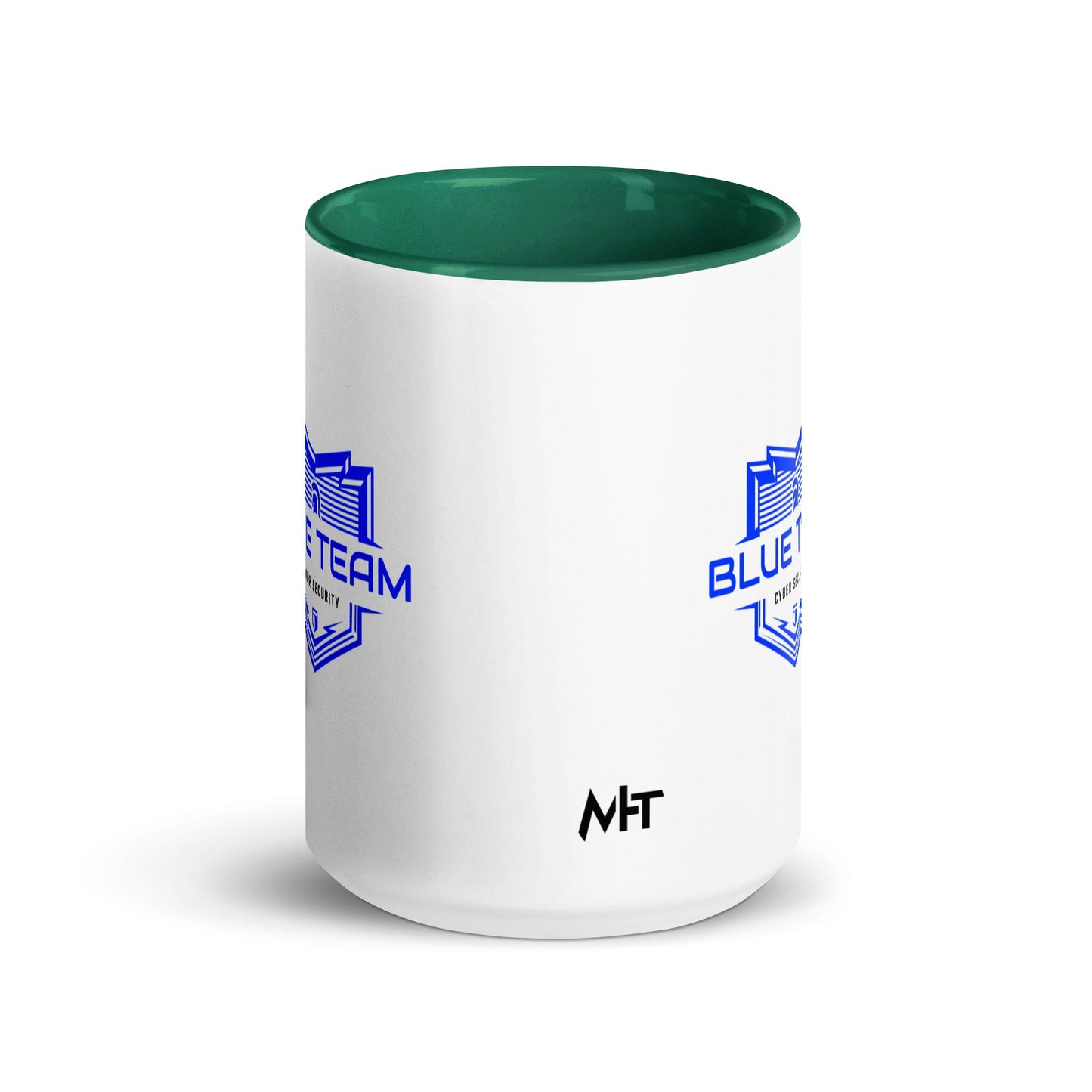 Cyber Security Blue Team V17 - Mug with Color Inside by DarkByteGear